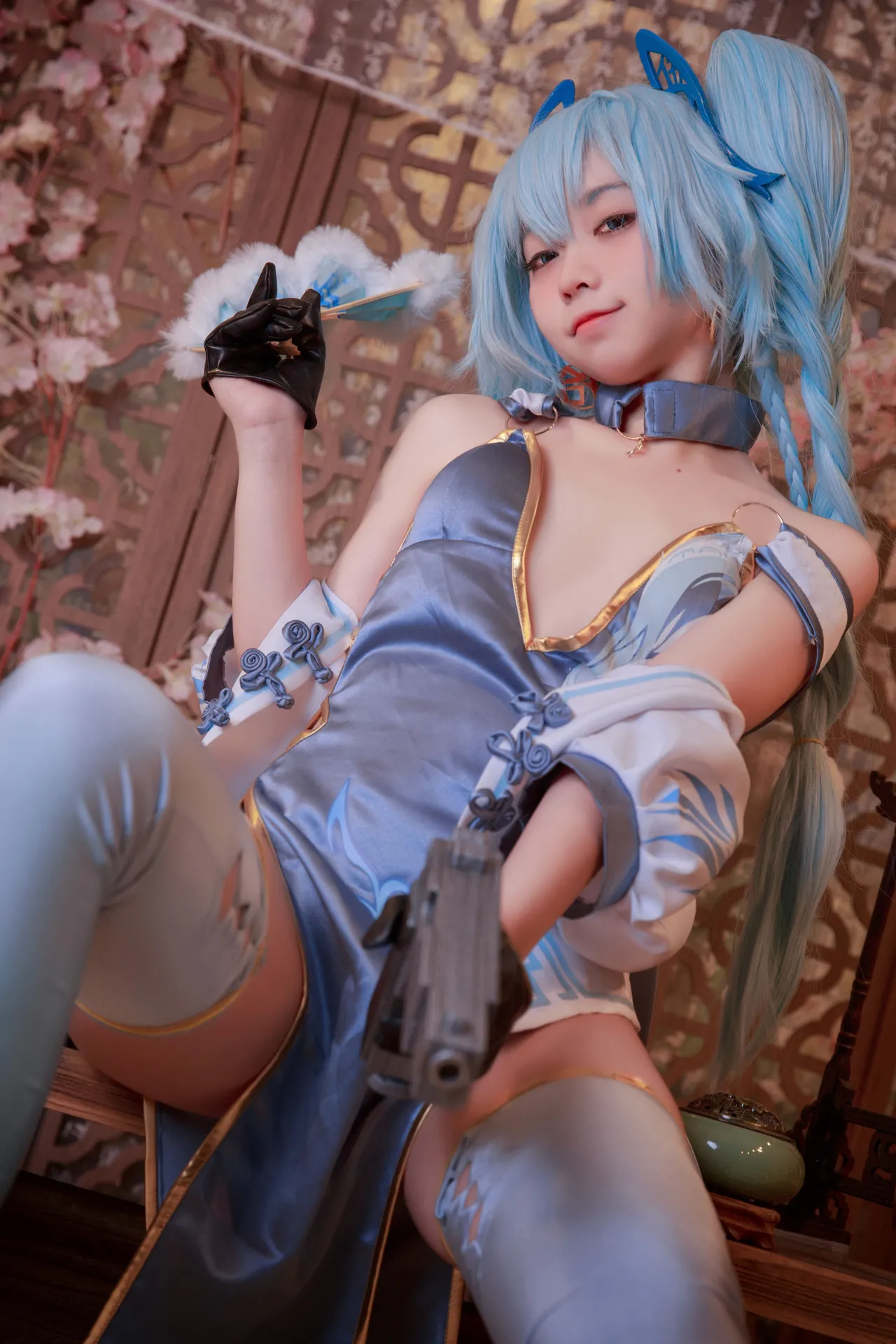 G44不会受伤PA-15翠雀媚旗袍-erohere15.webp