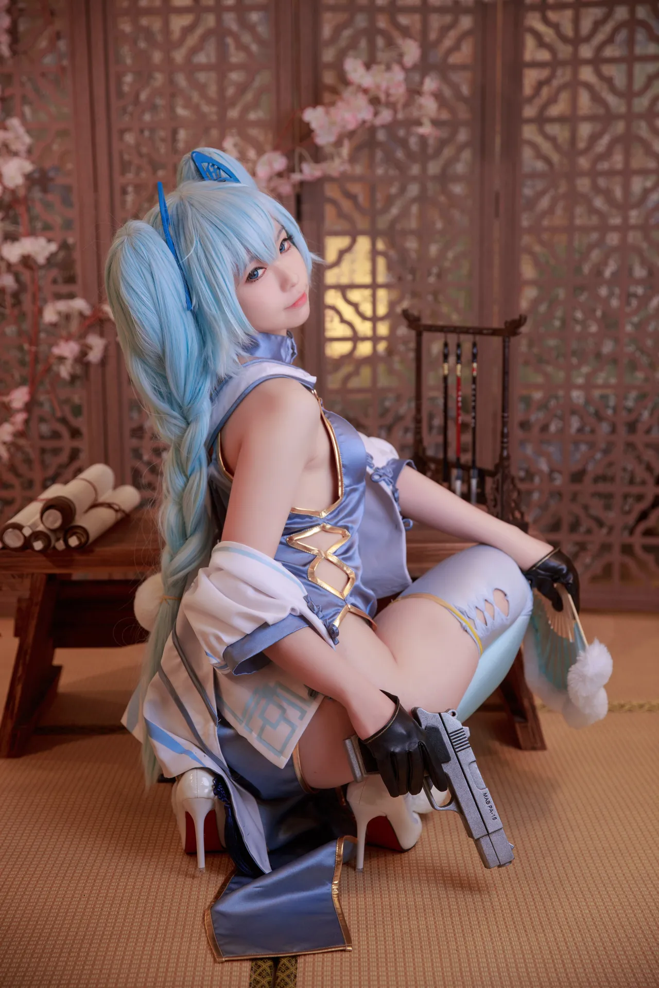 G44不会受伤PA-15翠雀媚旗袍-erohere17.webp