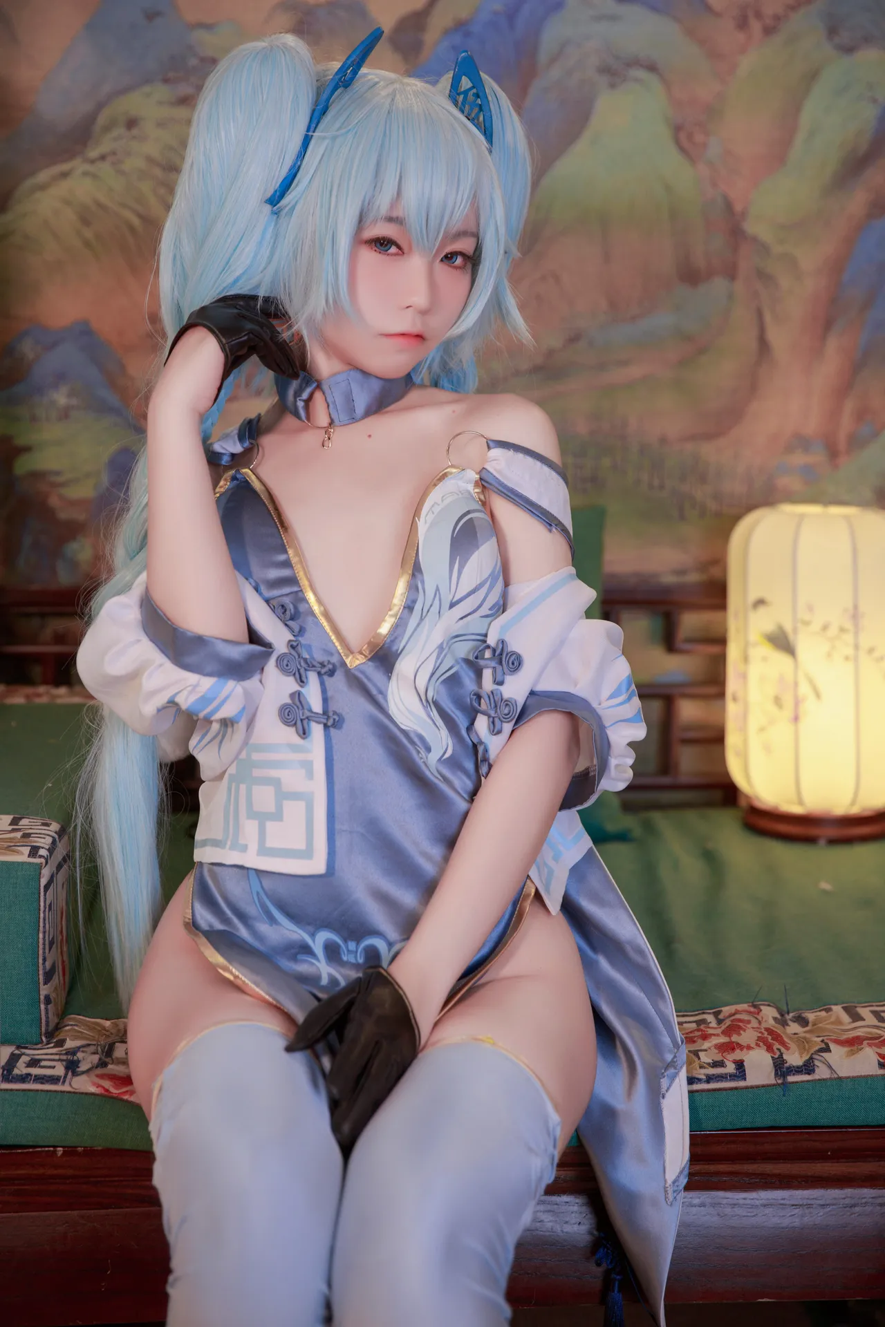 G44不会受伤PA-15翠雀媚旗袍-erohere19.webp