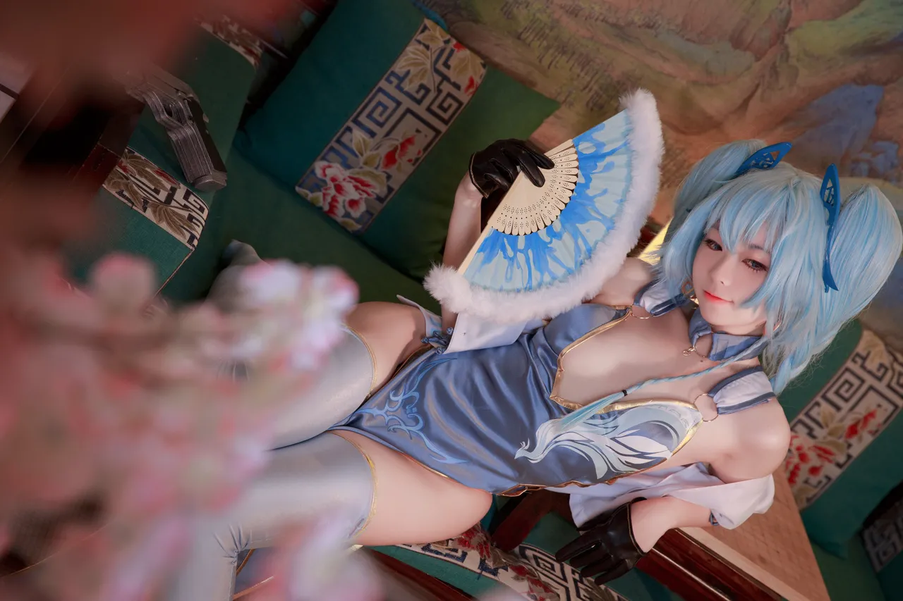G44不会受伤PA-15翠雀媚旗袍-erohere3.webp