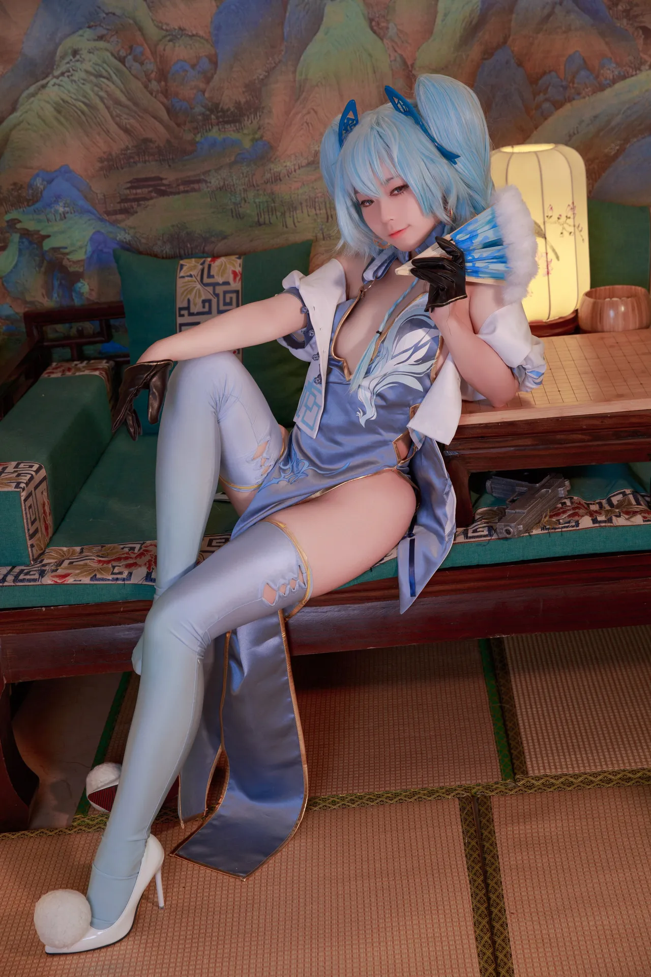 G44不会受伤PA-15翠雀媚旗袍-erohere4.webp