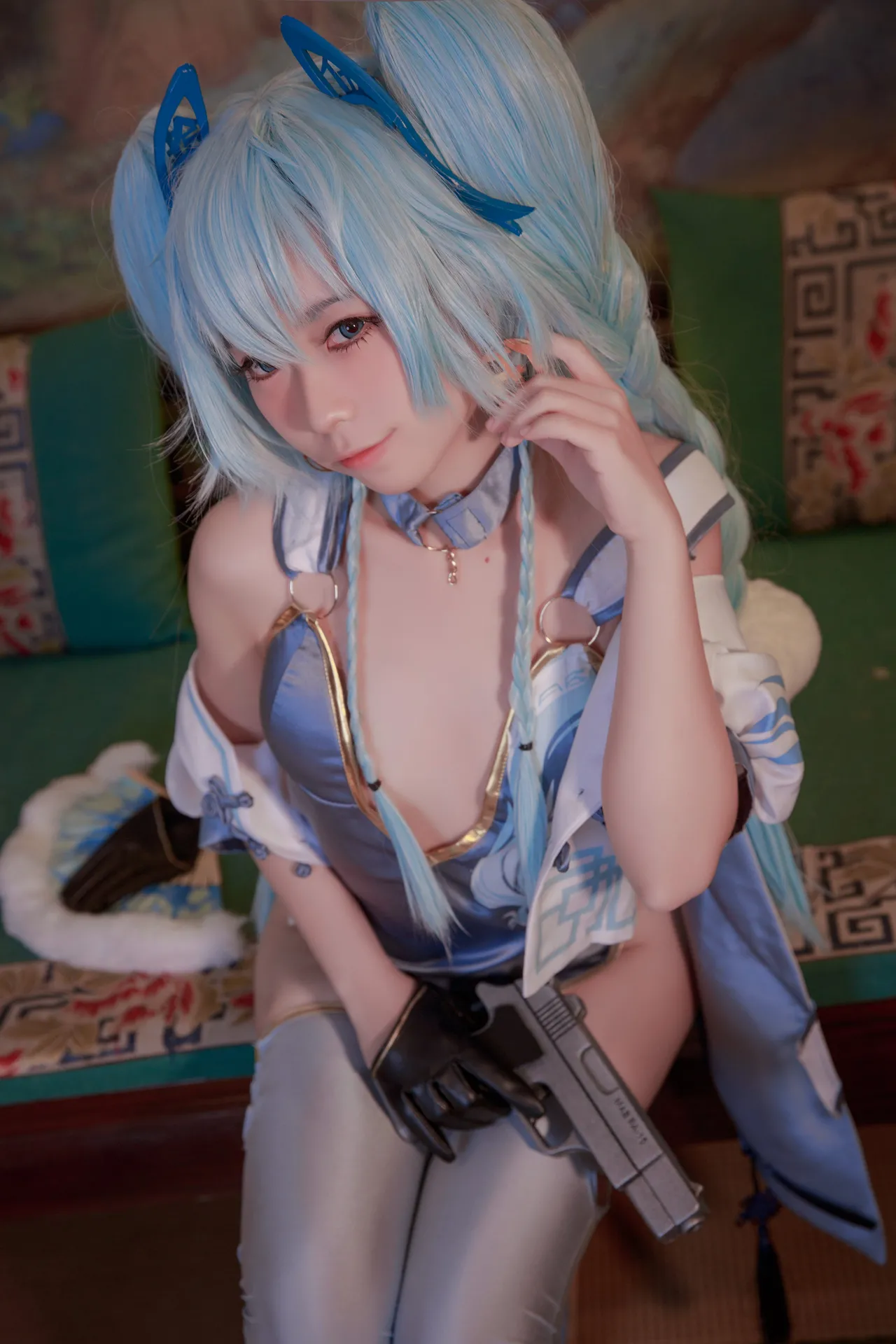 G44不会受伤PA-15翠雀媚旗袍-erohere6.webp