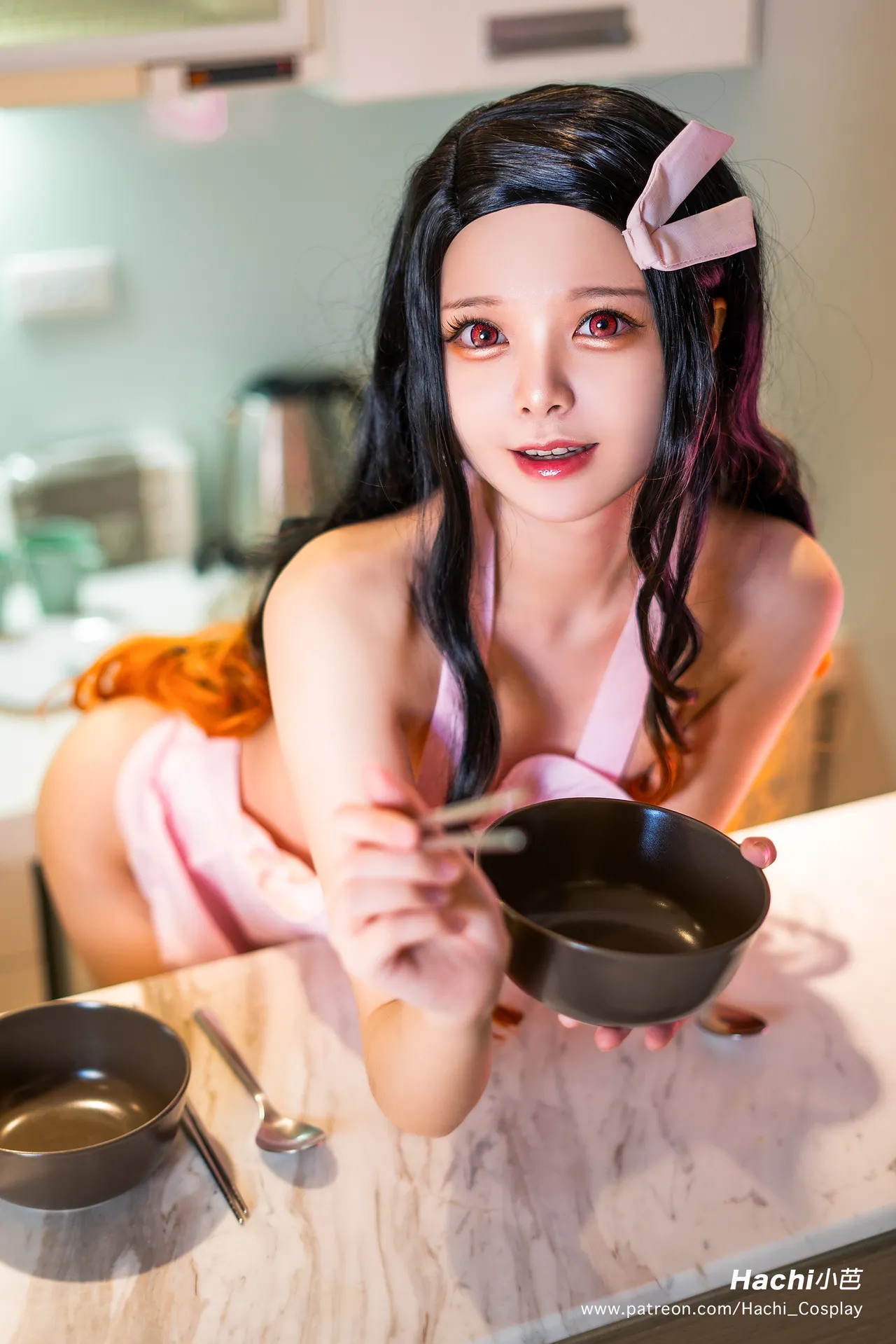 Hachi_小芭 - Nezuko Apron-erohere5.webp