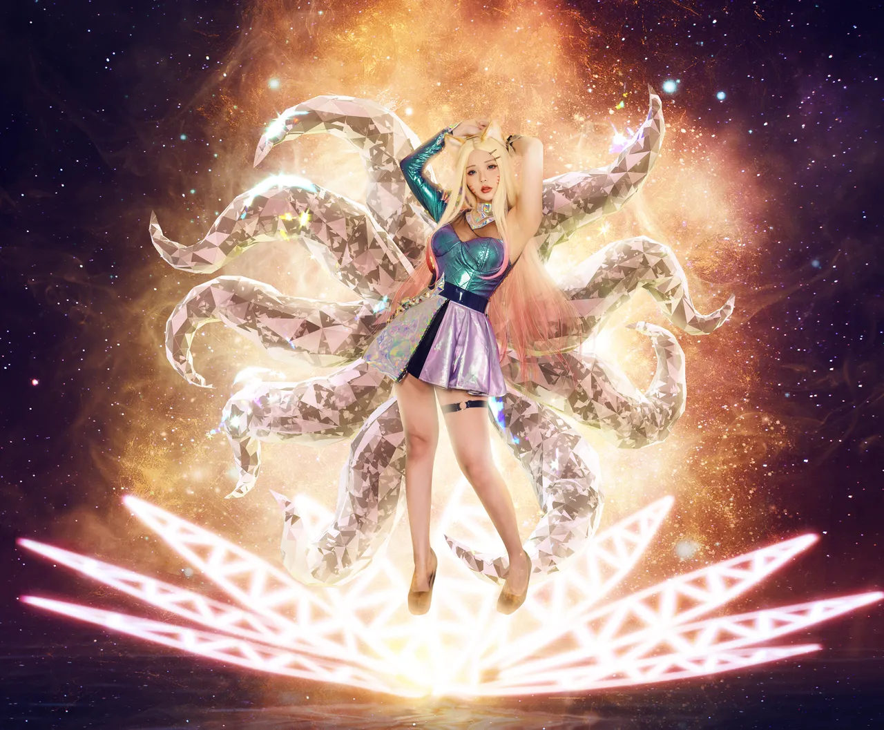 Hana Bunny - KDA All Out Ahri (League of Legends)-erohere2.webp