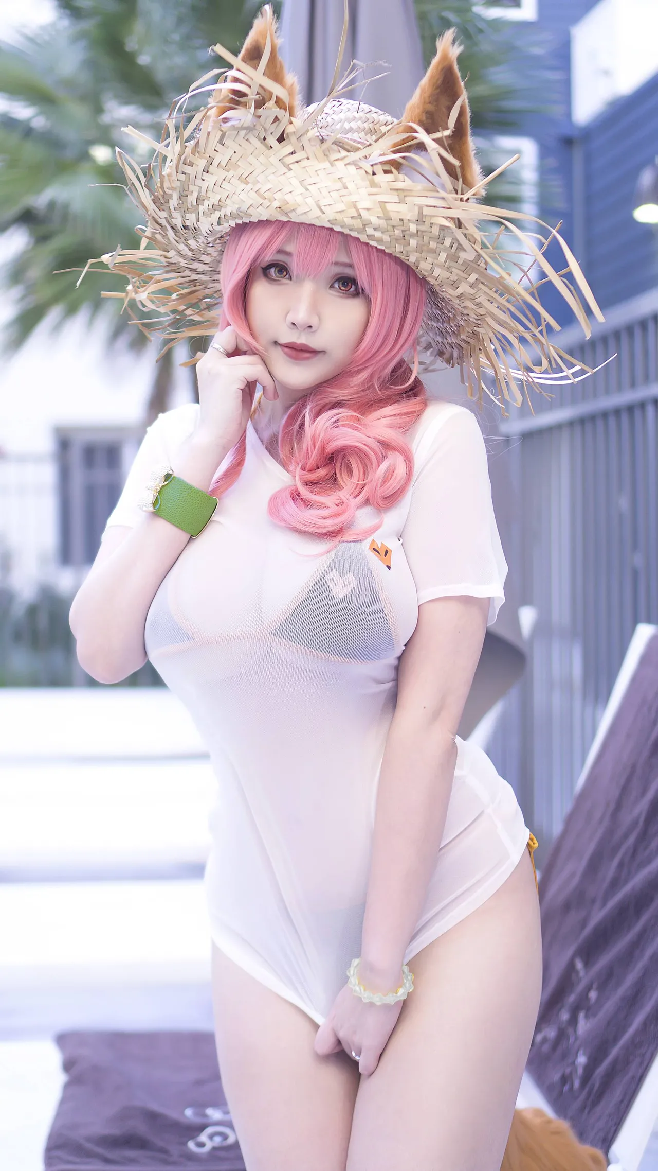 Hana Bunny Tamamo Bikini-erohere5.webp
