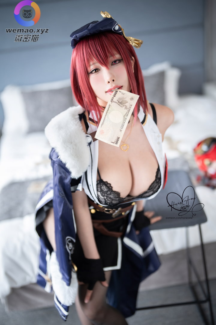 HaneAme雨波 Hololive 船長OL erohere09.jpg