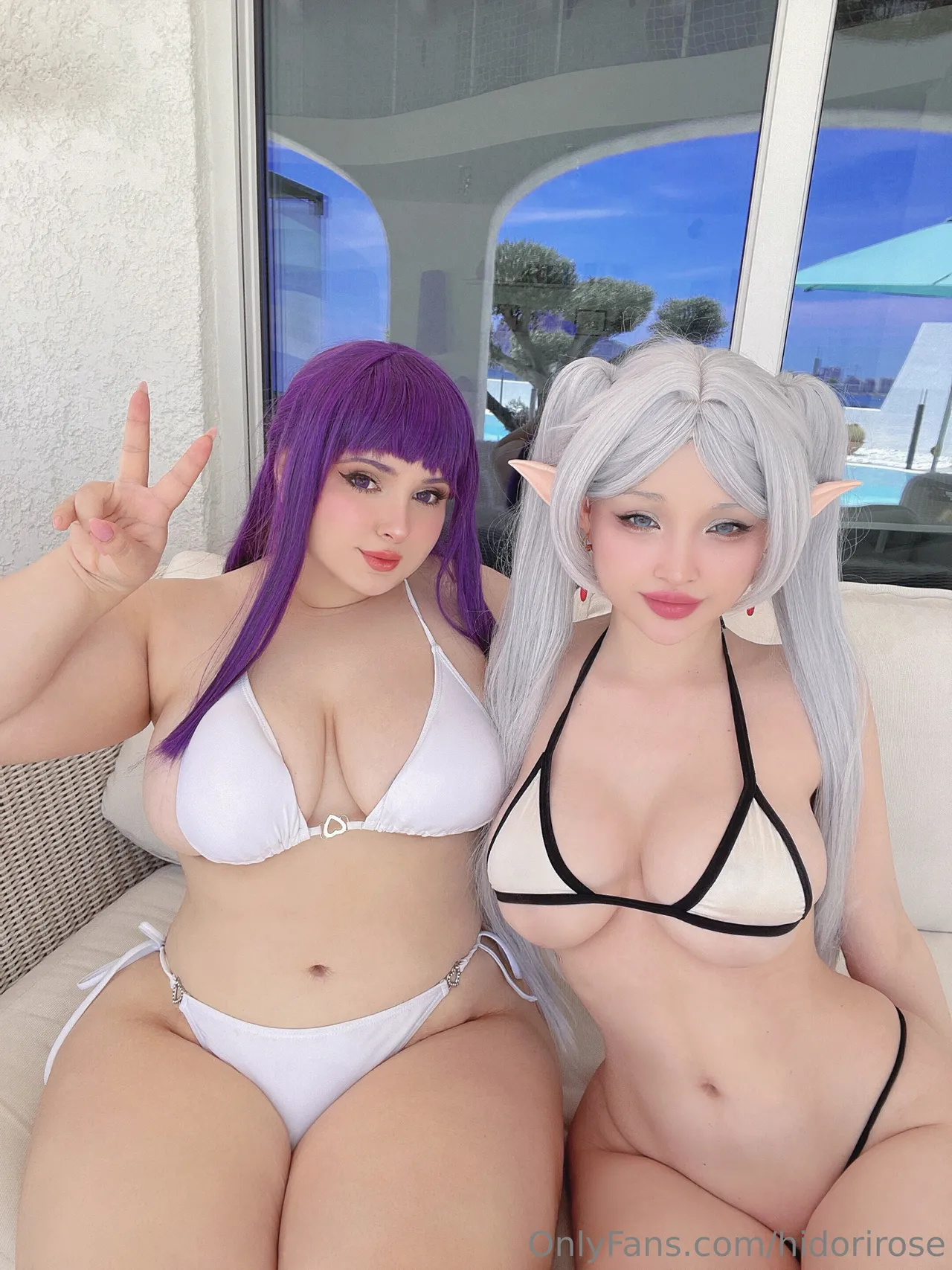 Hidori Rose &amp; Marie Bunny - Frieren &amp; Fern-erohere35.webp