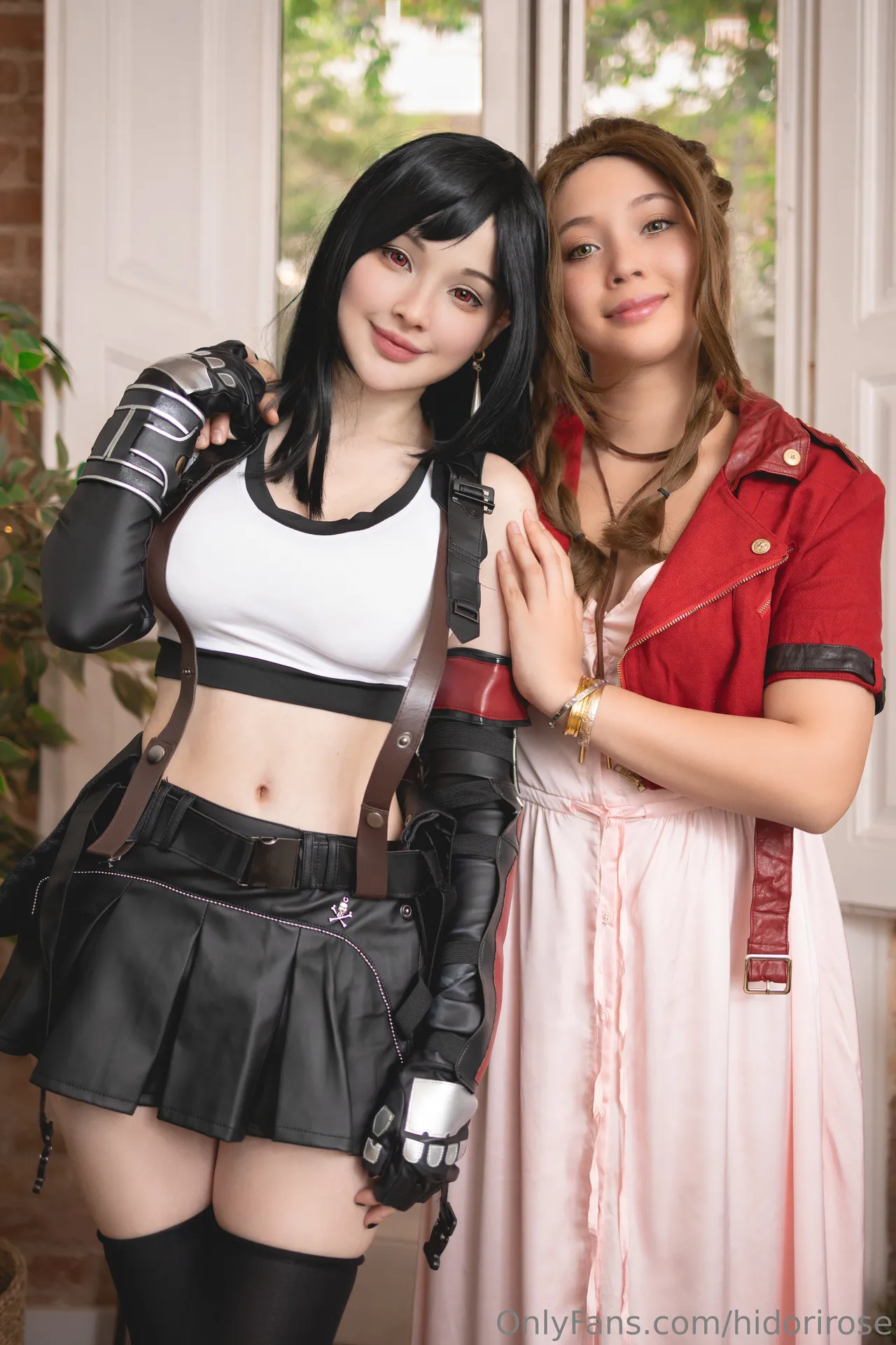 Hidori Rose &amp; Virtual Geisha - Tifa &amp; Aerith-erohere2.webp