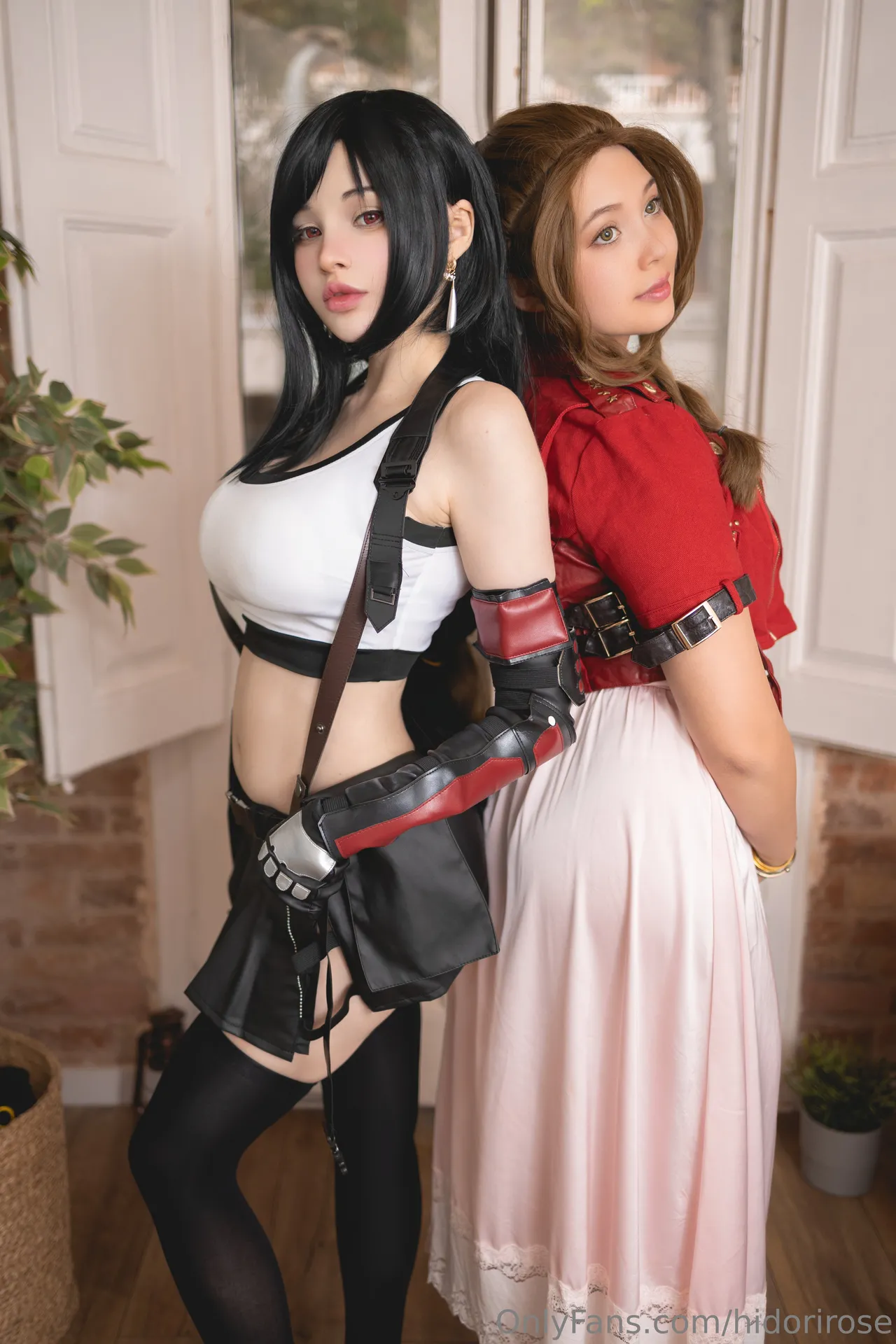 Hidori Rose &amp; Virtual Geisha - Tifa &amp; Aerith-erohere6.webp