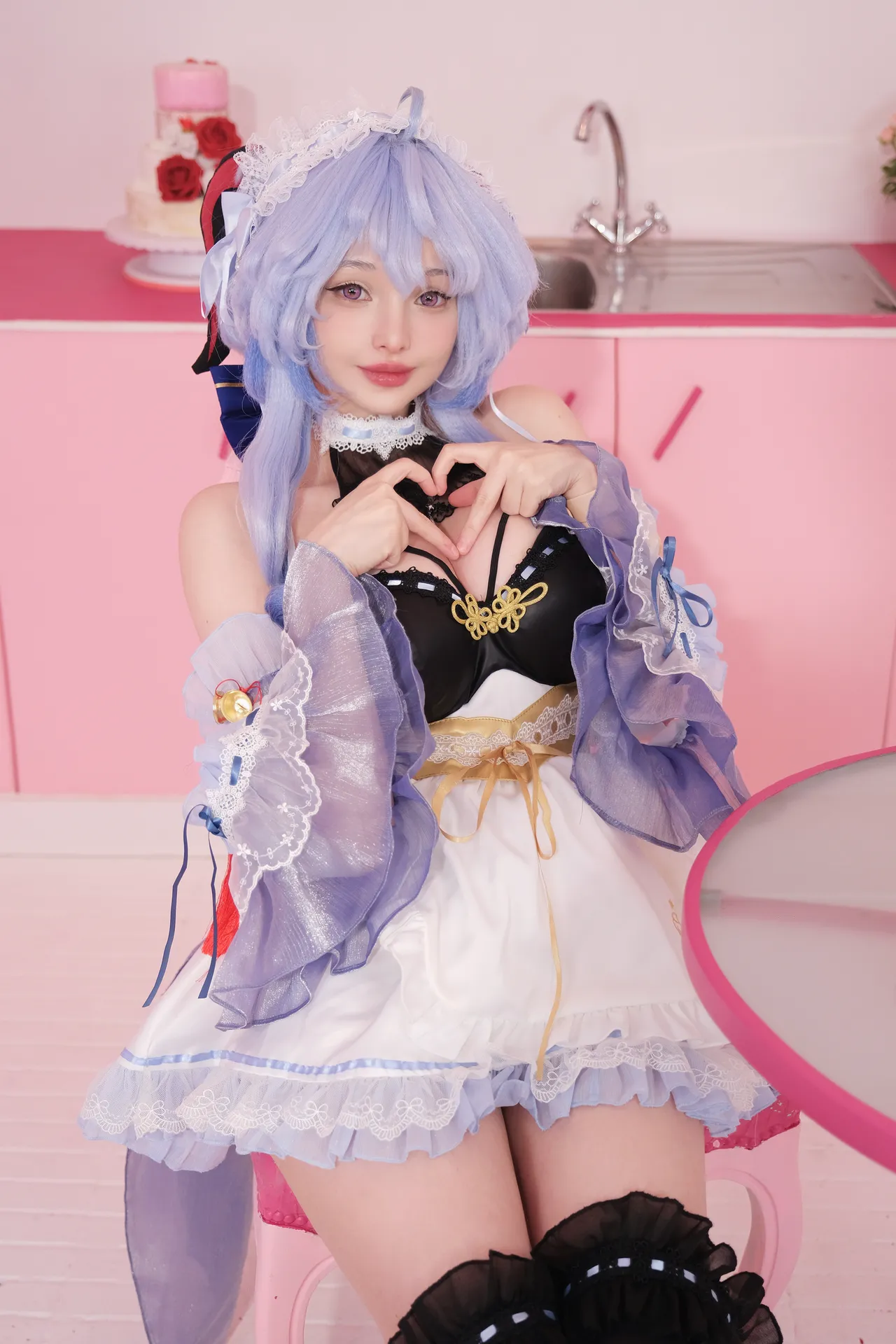Hidori Rose - Ganyu Maid-erohere2.webp