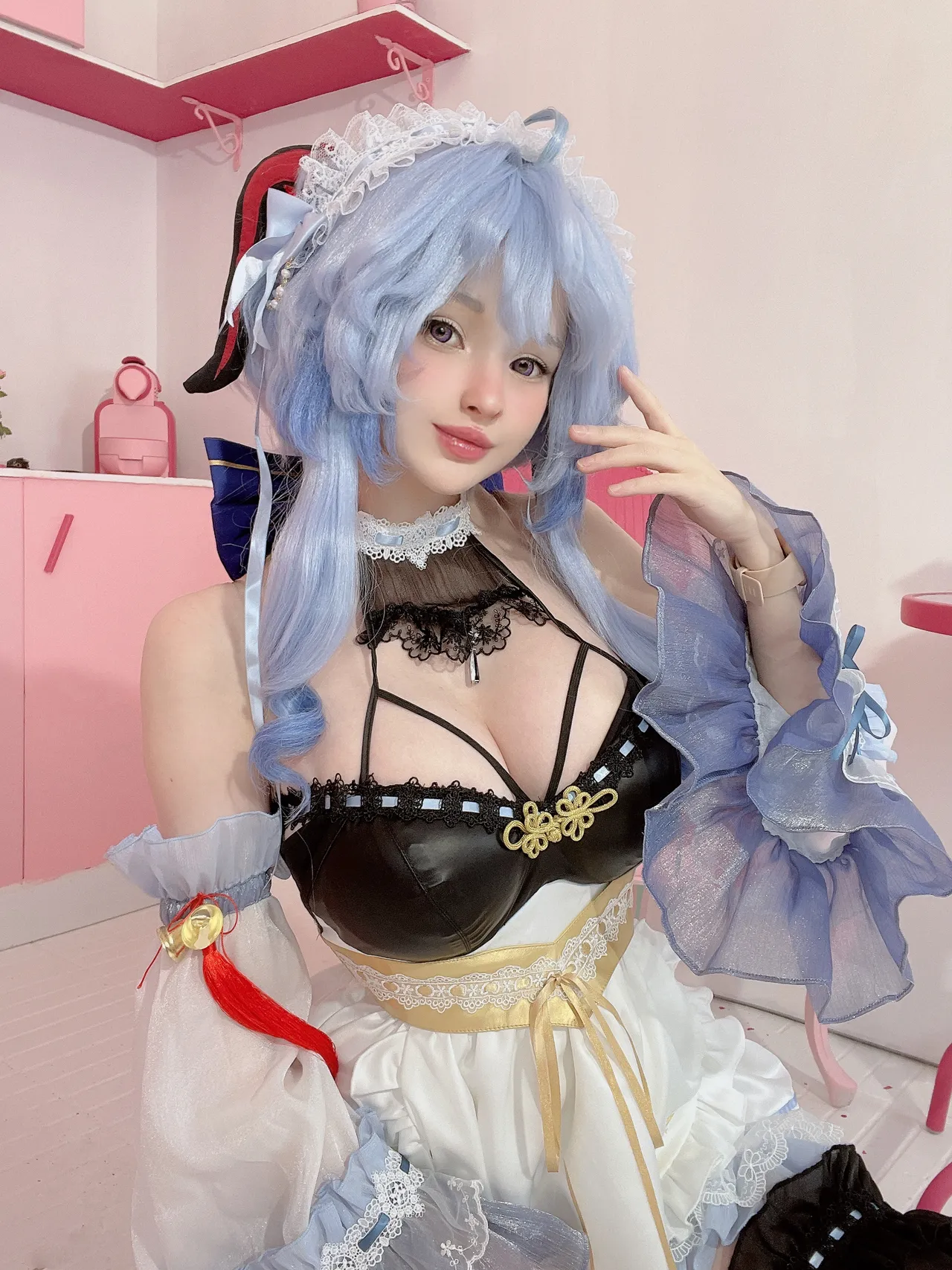 Hidori Rose - Ganyu Maid-erohere4.webp
