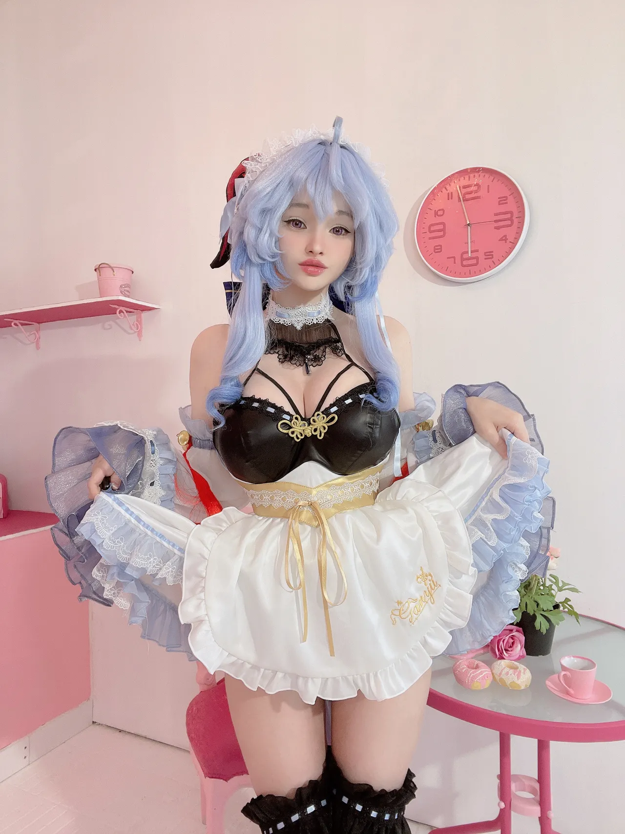 Hidori Rose - Ganyu Maid-erohere5.webp