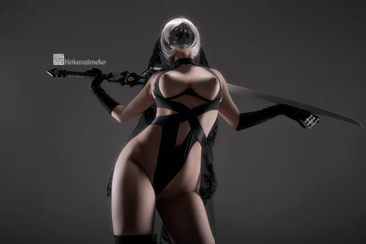 Hokunaimeko - 火华 NieRAutomata 2B-erohere11.webp