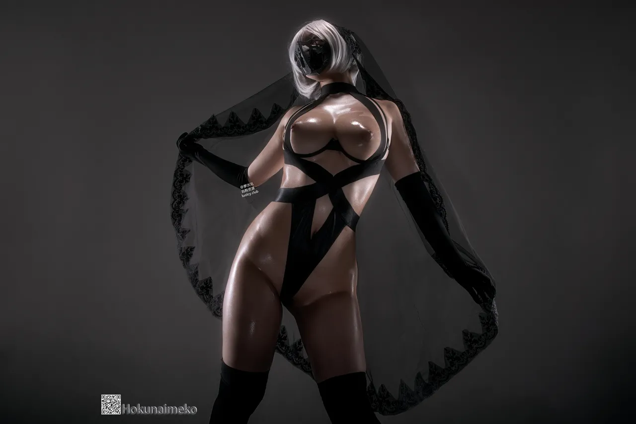 Hokunaimeko - 火华 NieRAutomata 2B-erohere26.webp