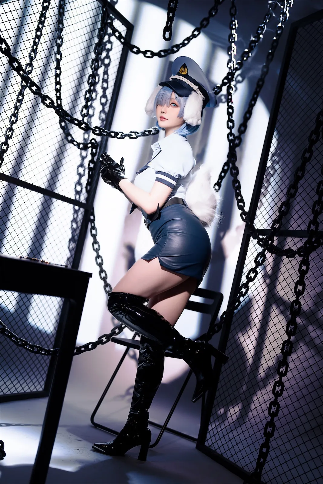Hoshilily (星之迟迟) Rem Dog-Eared Police Officer - ReZero-erohere29.webp