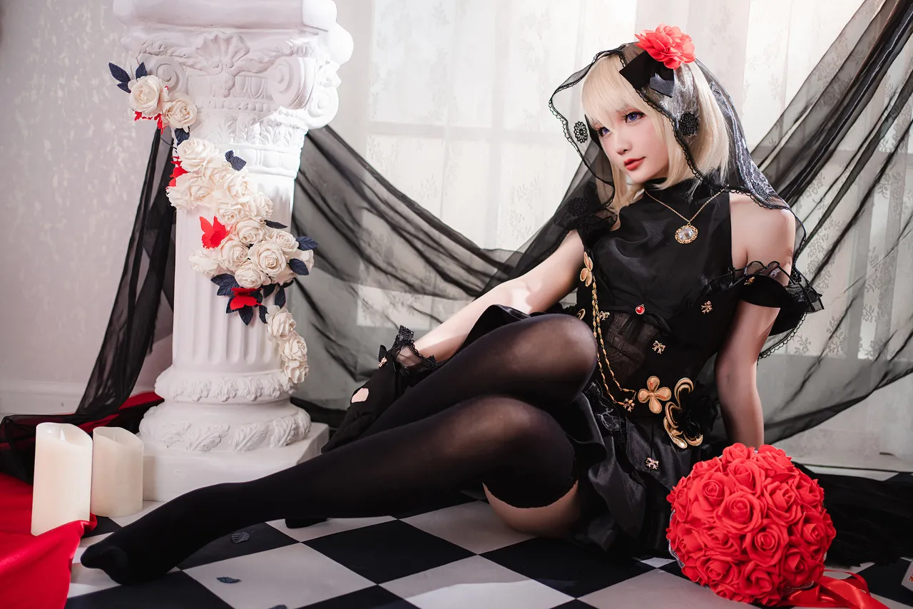 Hoshilily 这很迟迟 Valentine Scathacha (FGO) + Z23 (azurlane)-erohere11.webp