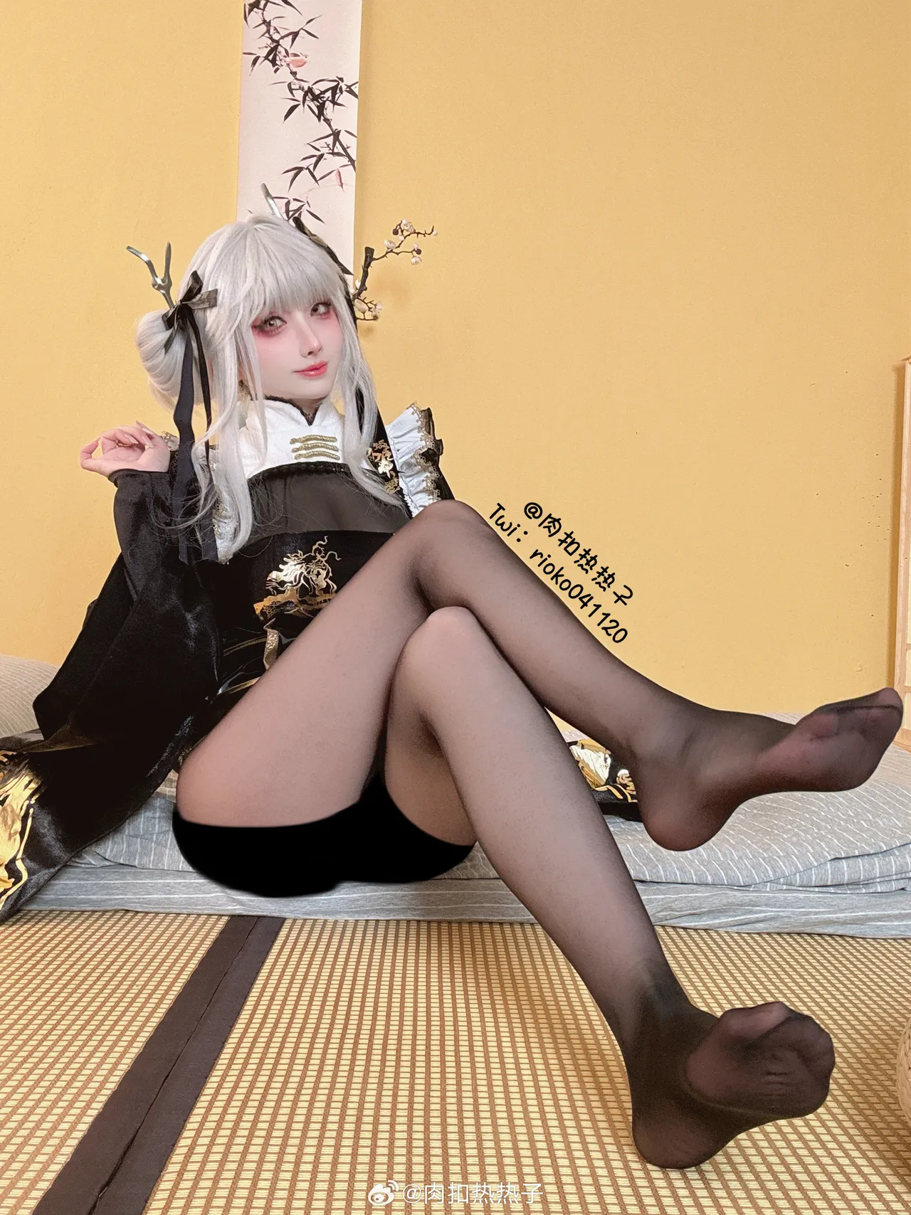 KANEKO_咔喵 &amp; Rioko - 黑白兔-erohere8.webp