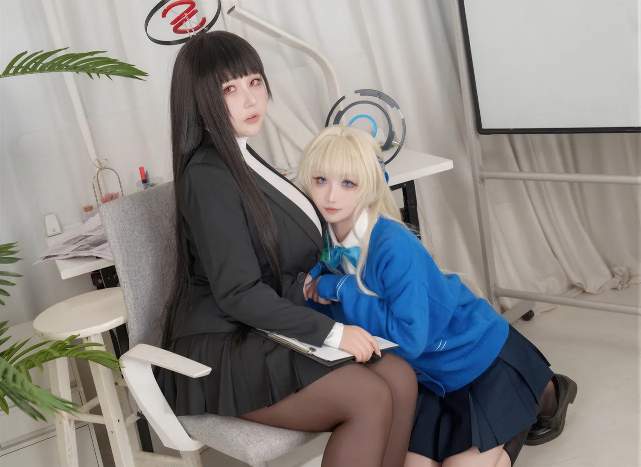KANEKO_咔喵 & Rioko凉凉子 - 双人蔚蓝档案-erohere39.webp