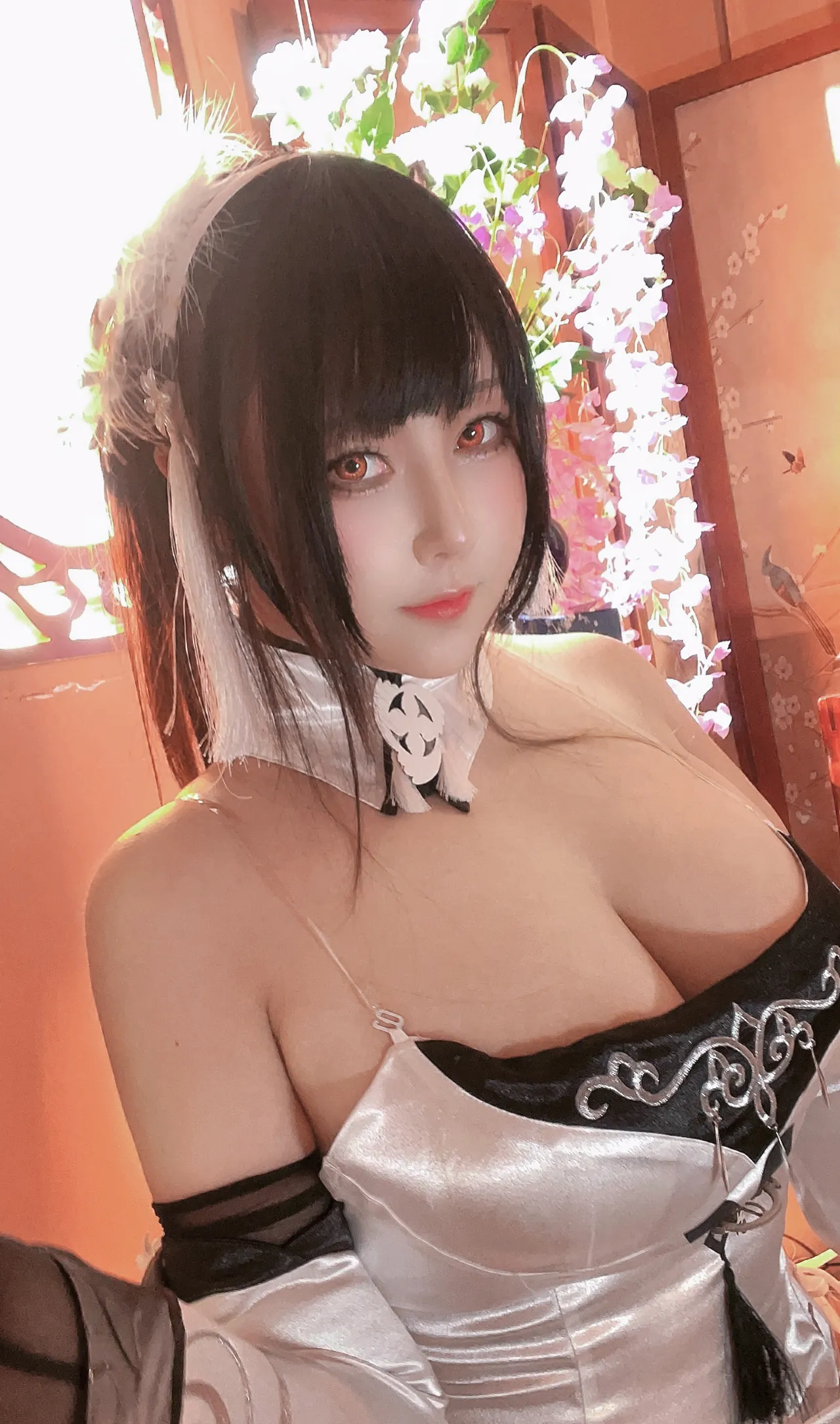 KANEKO_咔喵 - 碧蓝航线 镇海 白旗袍-erohere30.webp