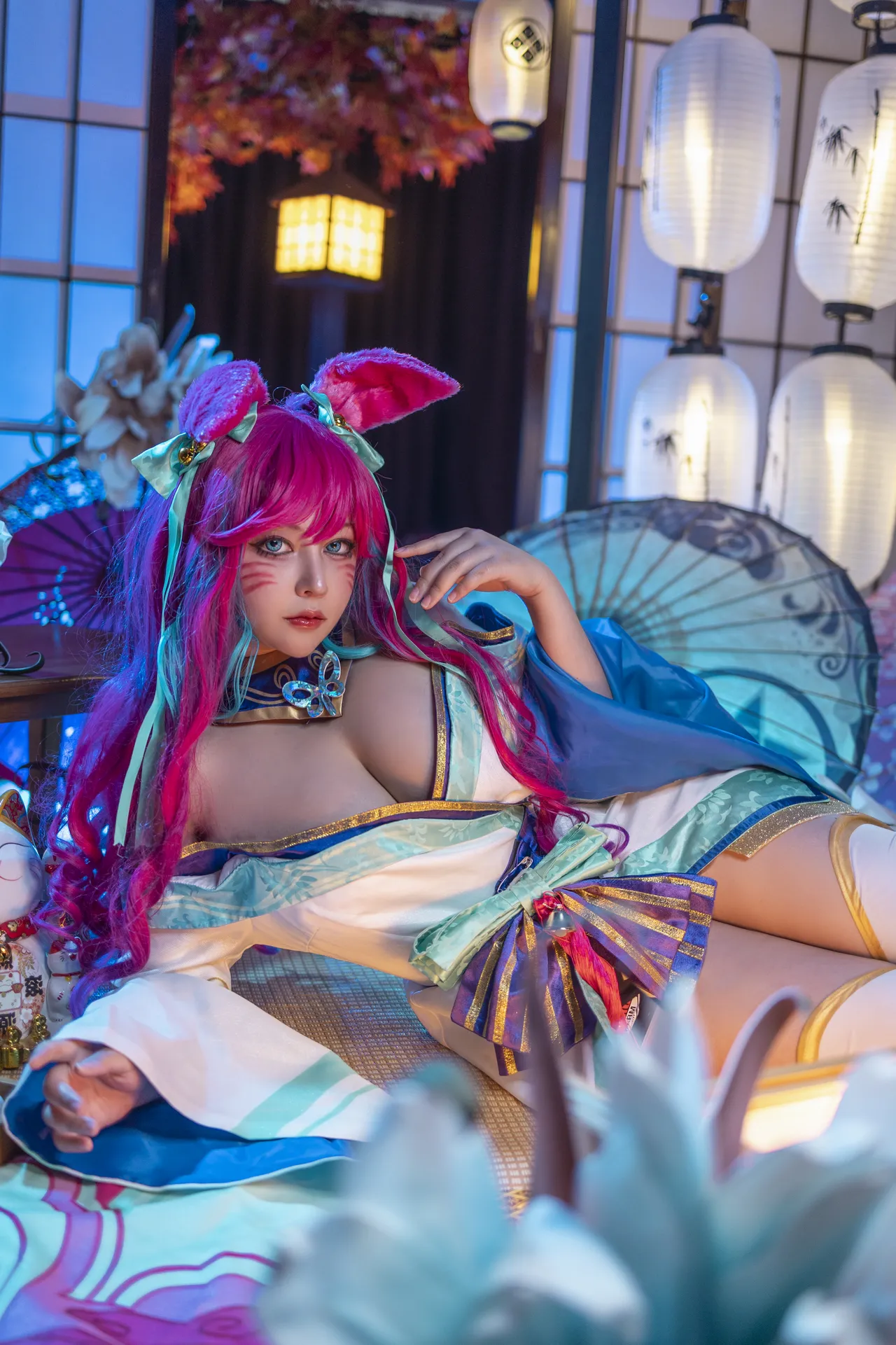 KANEKO_咔喵 - 英雄联盟 阿狸 灵魂莲华-erohere13.webp