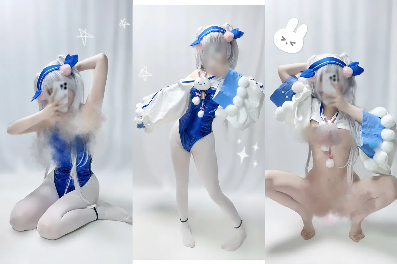 KURU🎀 - Azur Lane - Laffey Bunny Girl💙🐰🔞