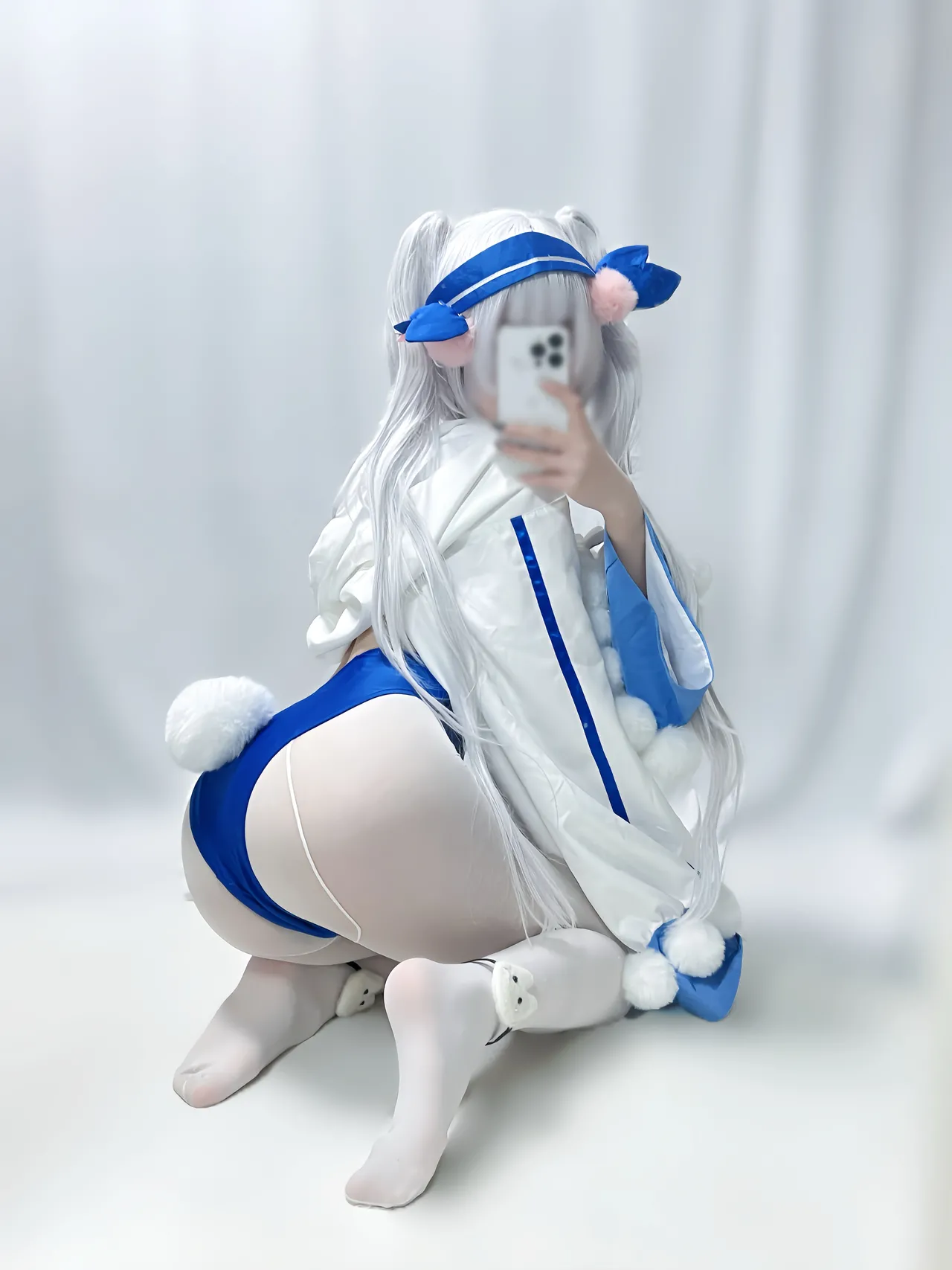 KURU🎀 - Azur Lane - Laffey Bunny Girl💙🐰🔞-erohere12.webp