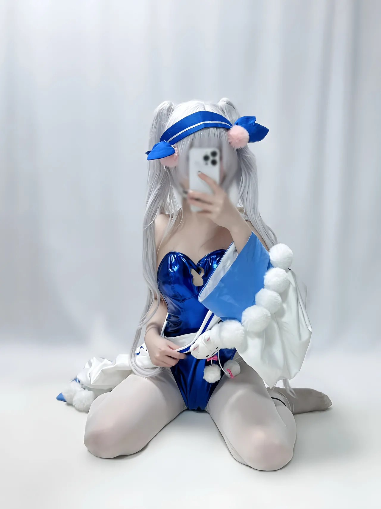 KURU🎀 - Azur Lane - Laffey Bunny Girl💙🐰🔞-erohere17.webp