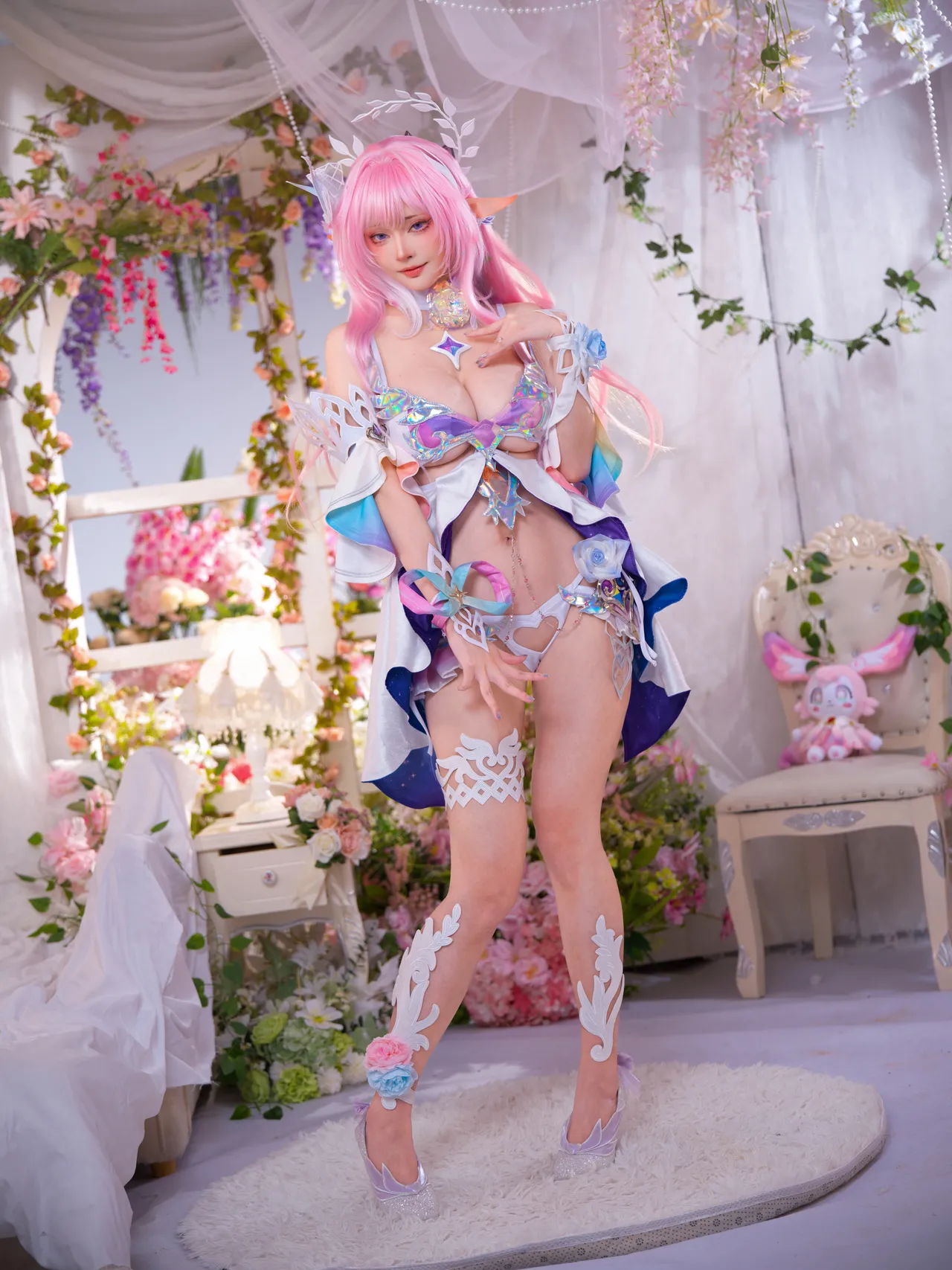 【EX Machi Cosplay】キュレネ 水着❤️Swimsuit Cyrene ❤️-erohere11.webp