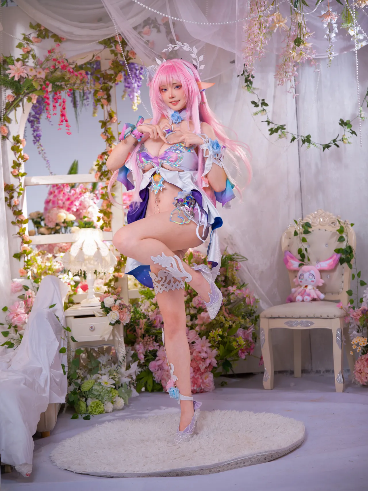 【EX Machi Cosplay】キュレネ 水着❤️Swimsuit Cyrene ❤️-erohere15.webp