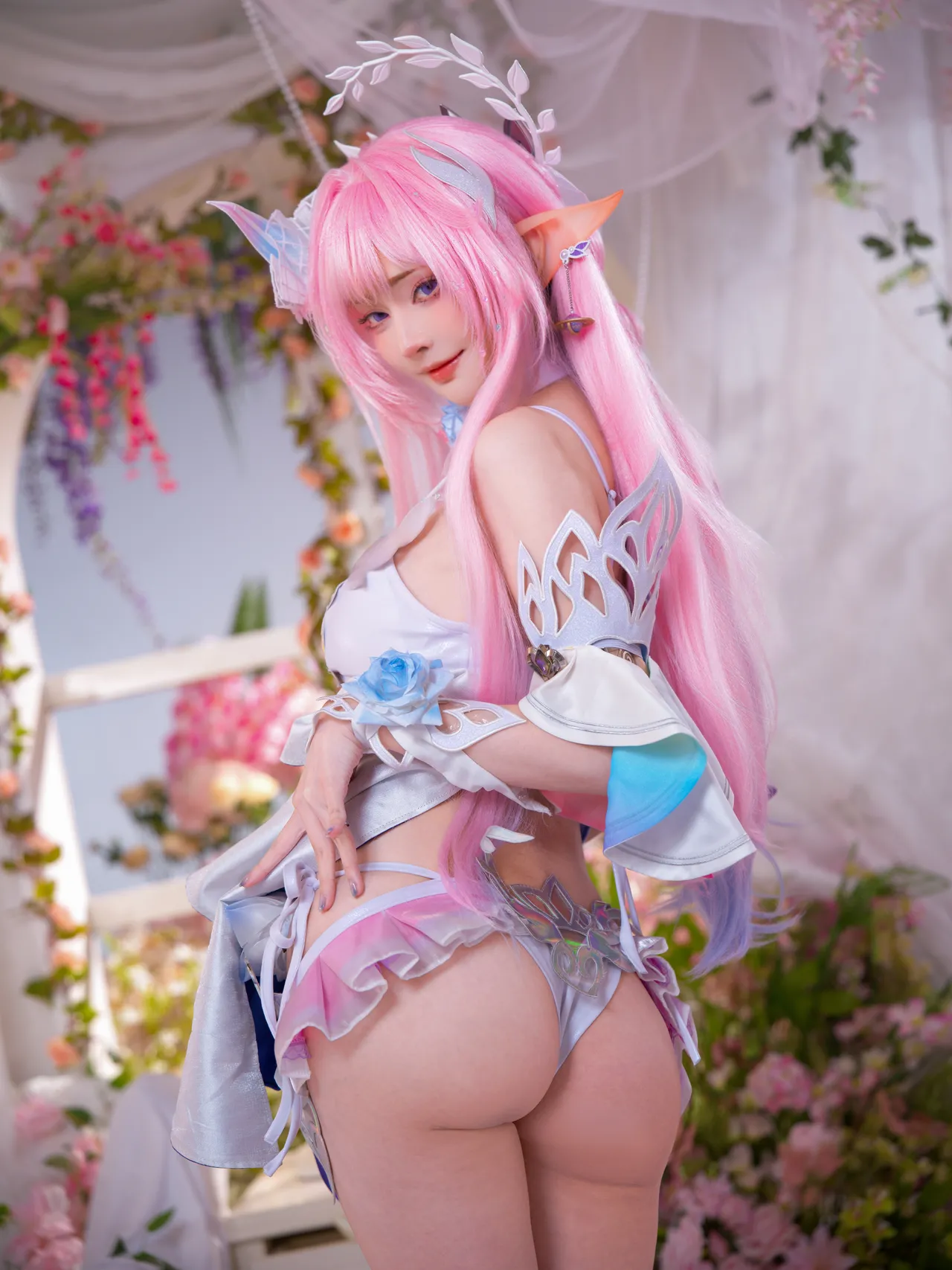 【EX Machi Cosplay】キュレネ 水着❤️Swimsuit Cyrene ❤️-erohere16.webp