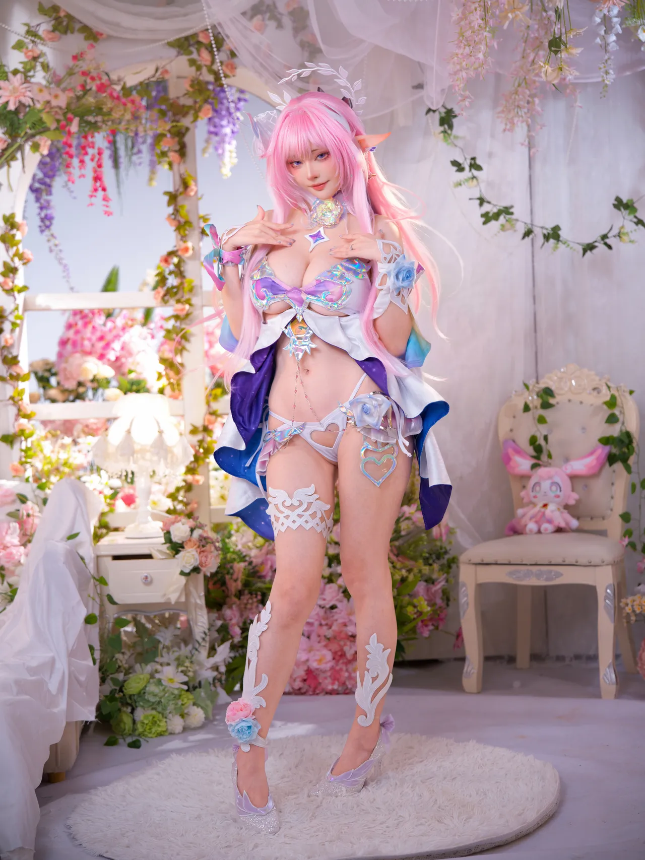 【EX Machi Cosplay】キュレネ 水着❤️Swimsuit Cyrene ❤️-erohere2.webp