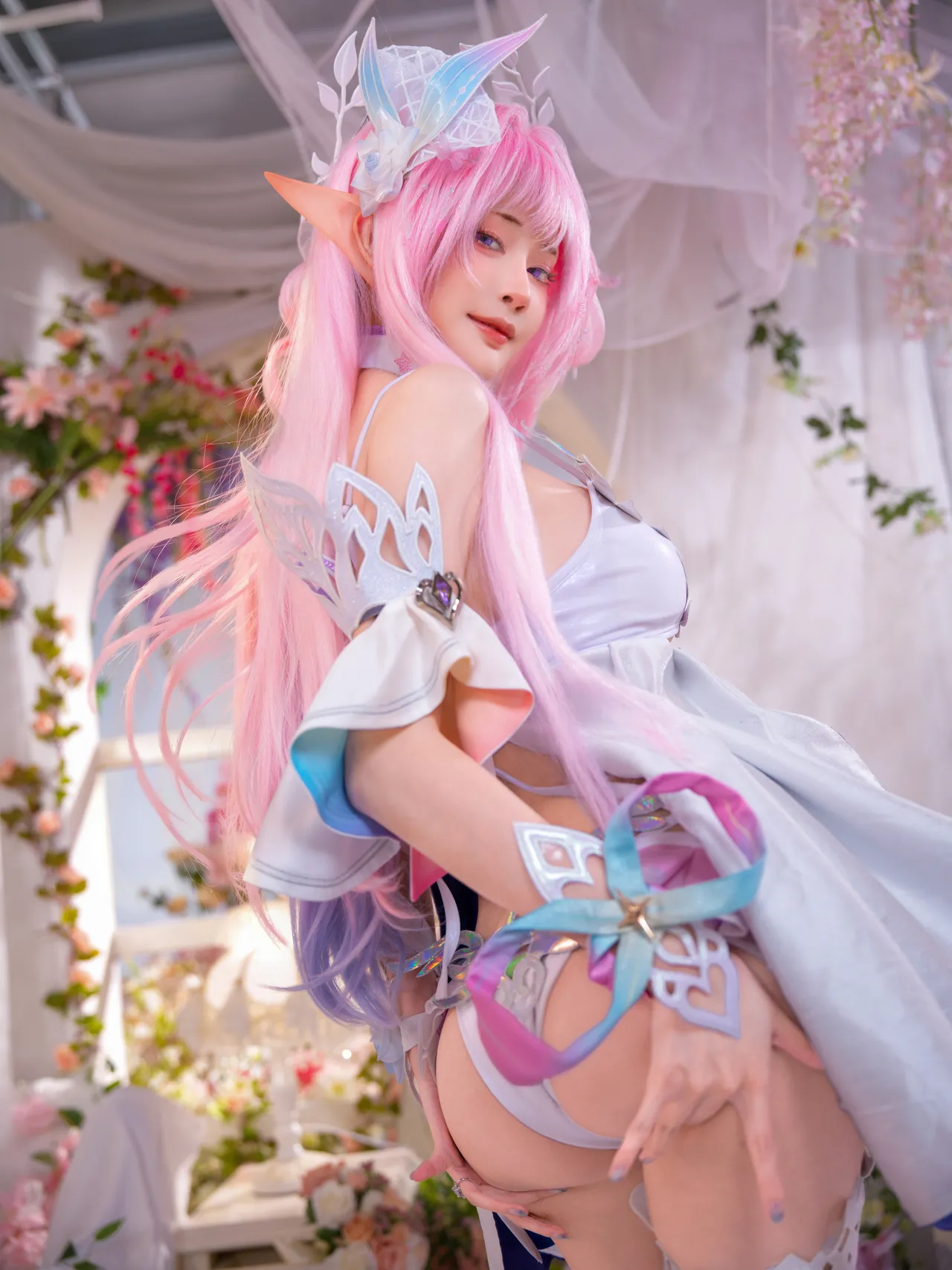 【EX Machi Cosplay】キュレネ 水着❤️Swimsuit Cyrene ❤️-erohere21.webp