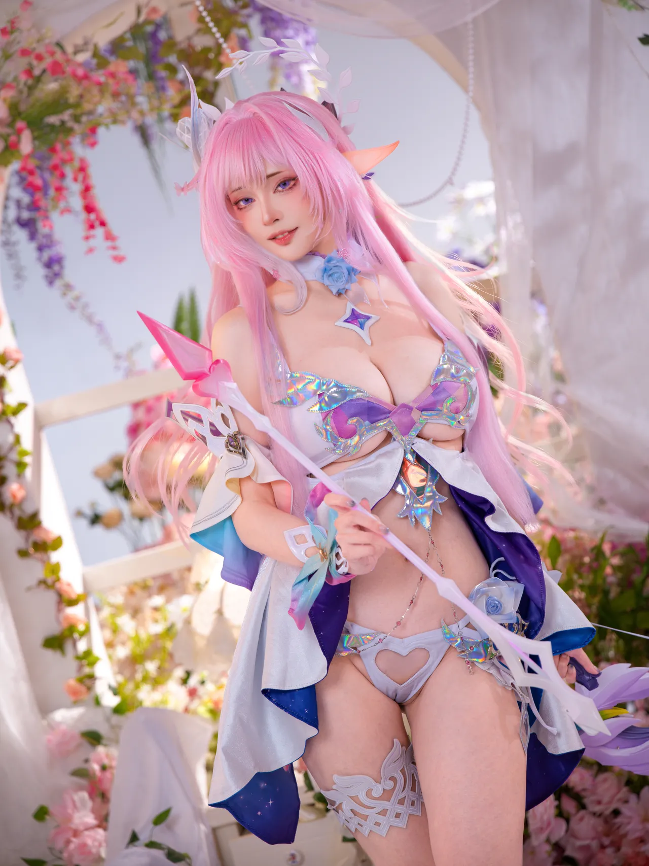 【EX Machi Cosplay】キュレネ 水着❤️Swimsuit Cyrene ❤️-erohere22.webp