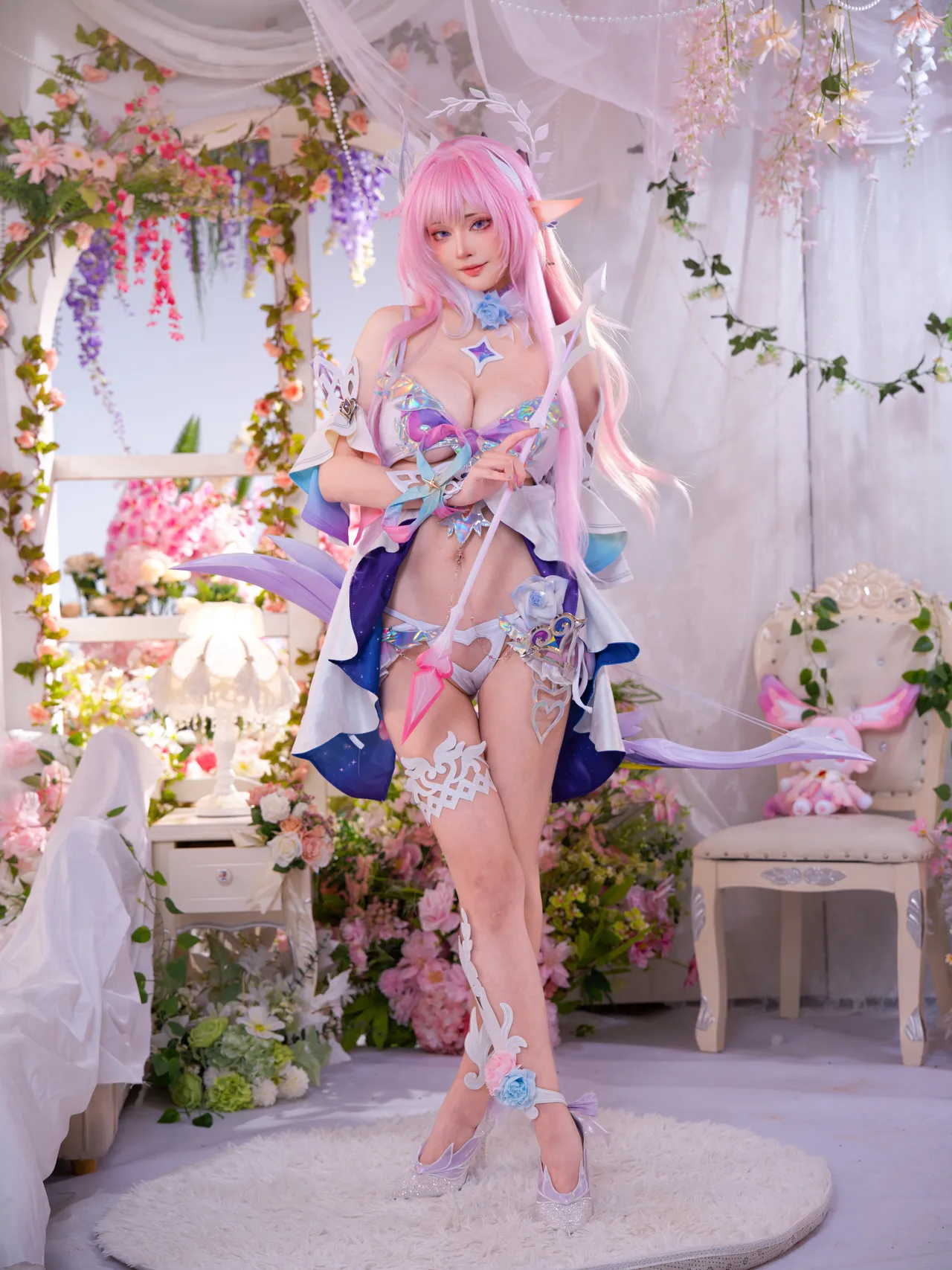 【EX Machi Cosplay】キュレネ 水着❤️Swimsuit Cyrene ❤️-erohere25.webp