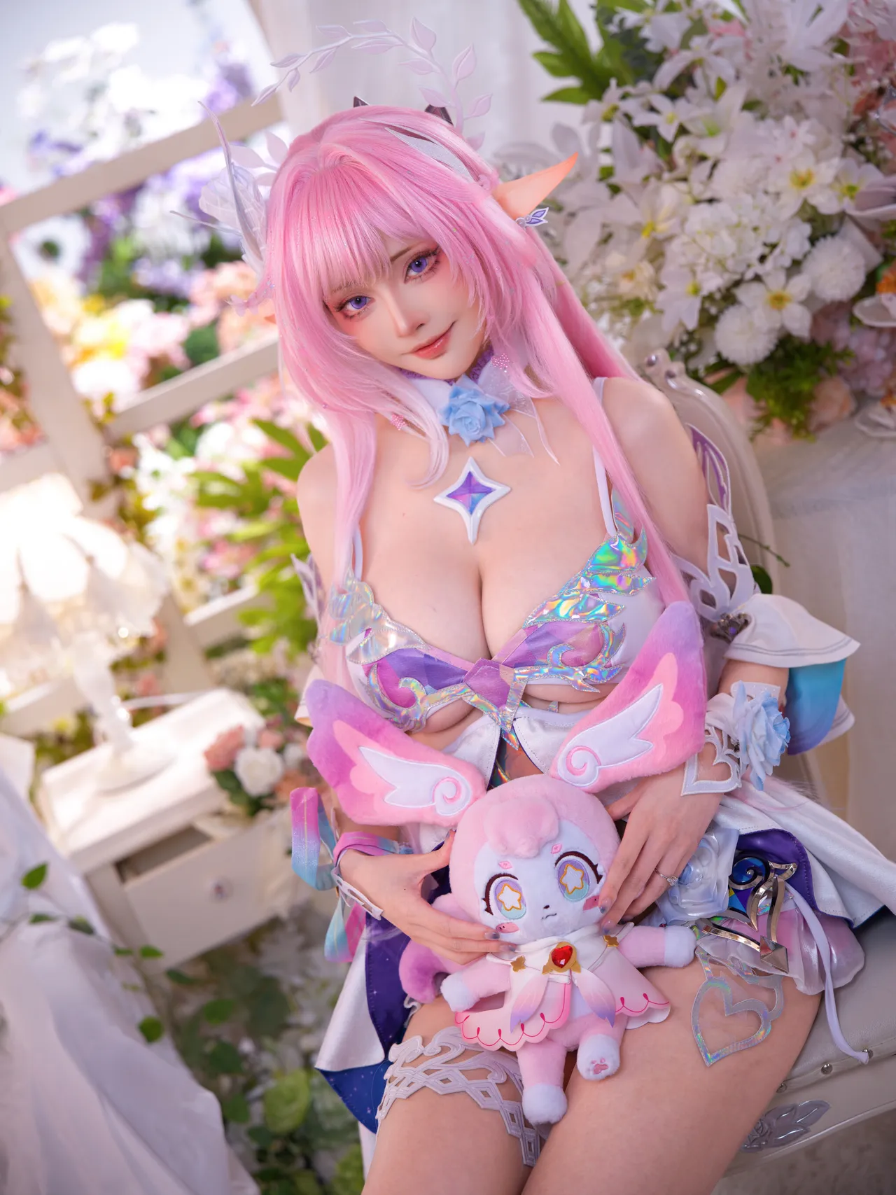 【EX Machi Cosplay】キュレネ 水着❤️Swimsuit Cyrene ❤️-erohere26.webp