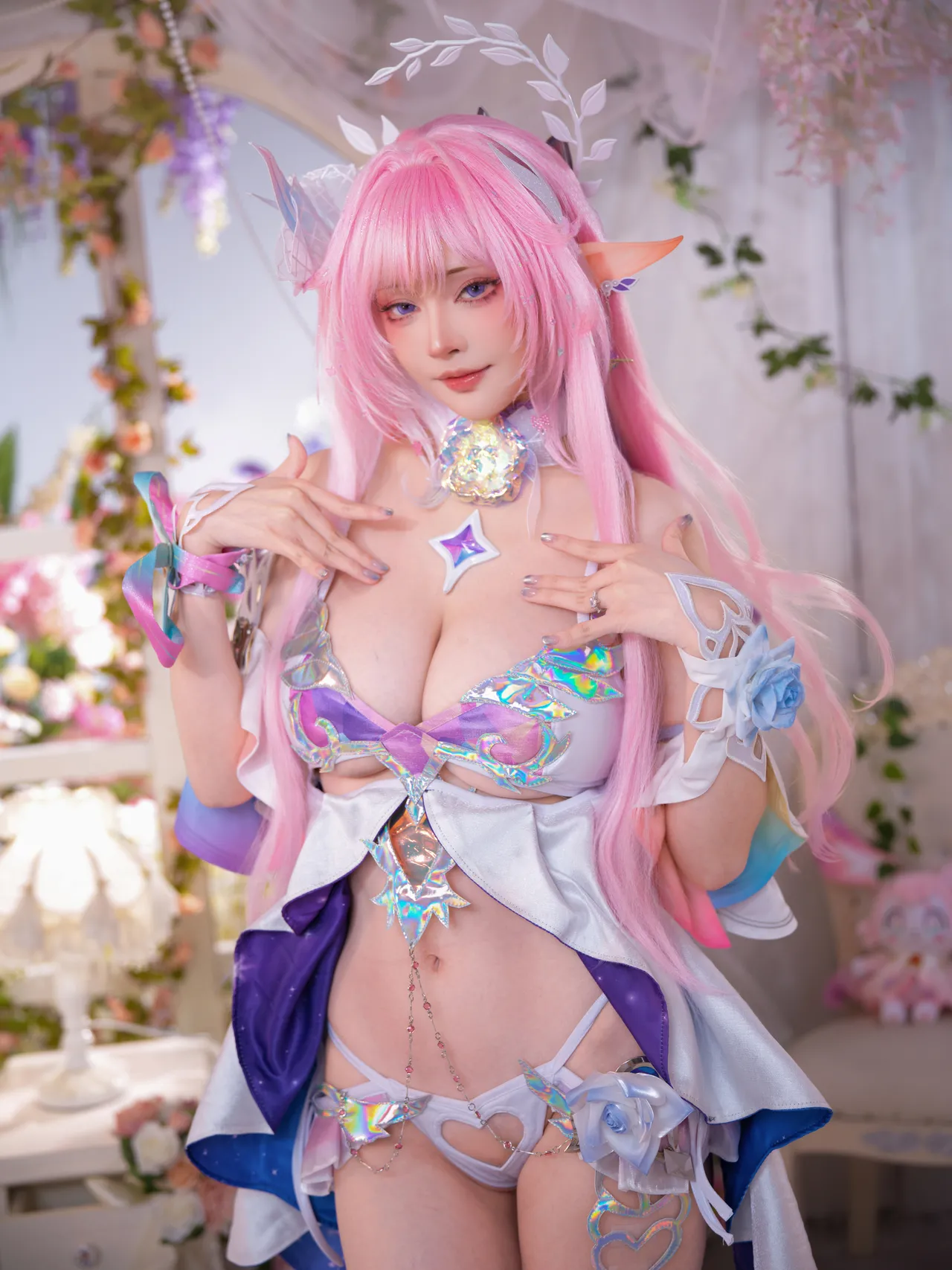 【EX Machi Cosplay】キュレネ 水着❤️Swimsuit Cyrene ❤️-erohere3.webp