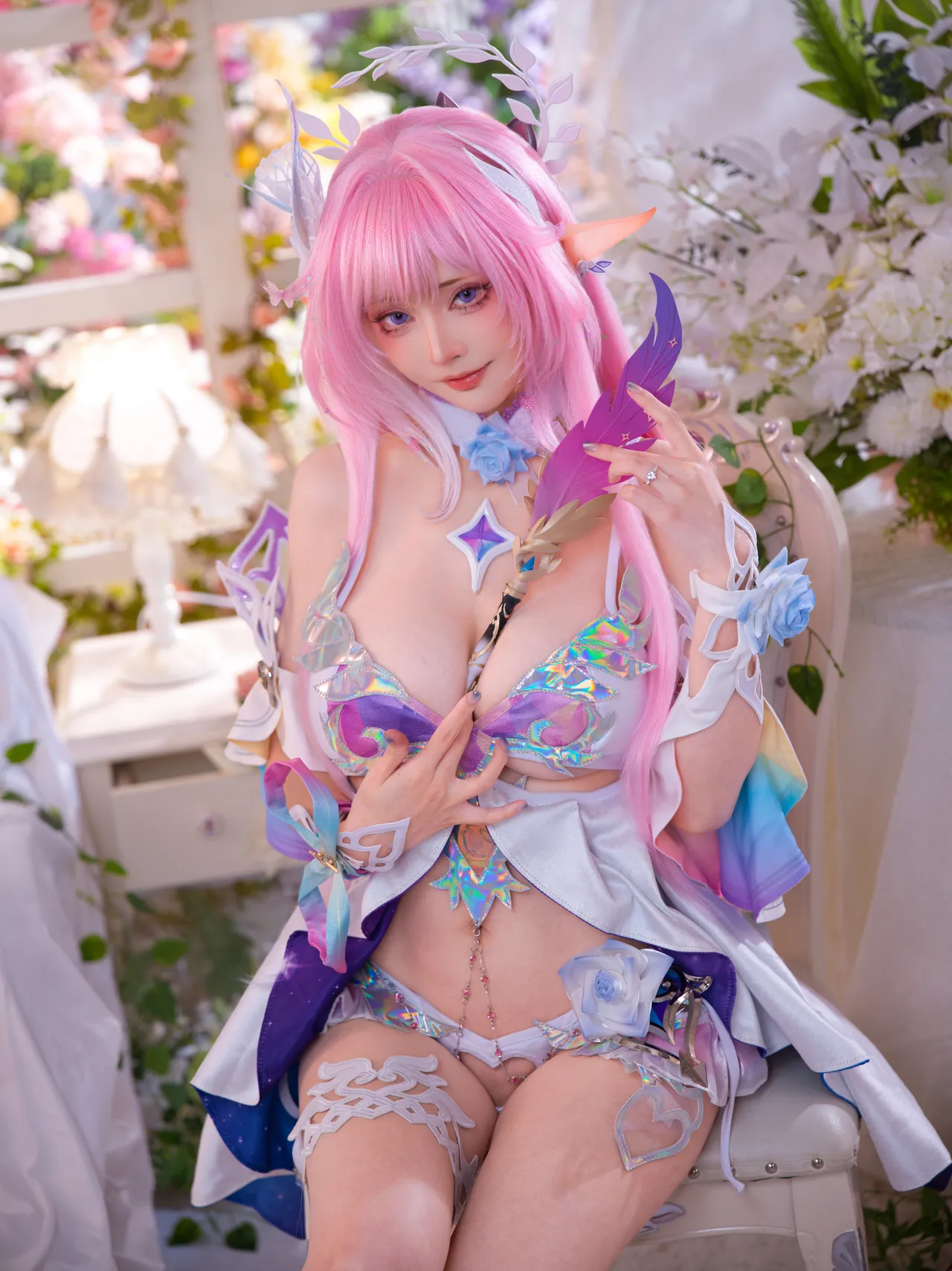 【EX Machi Cosplay】キュレネ 水着❤️Swimsuit Cyrene ❤️-erohere30.webp