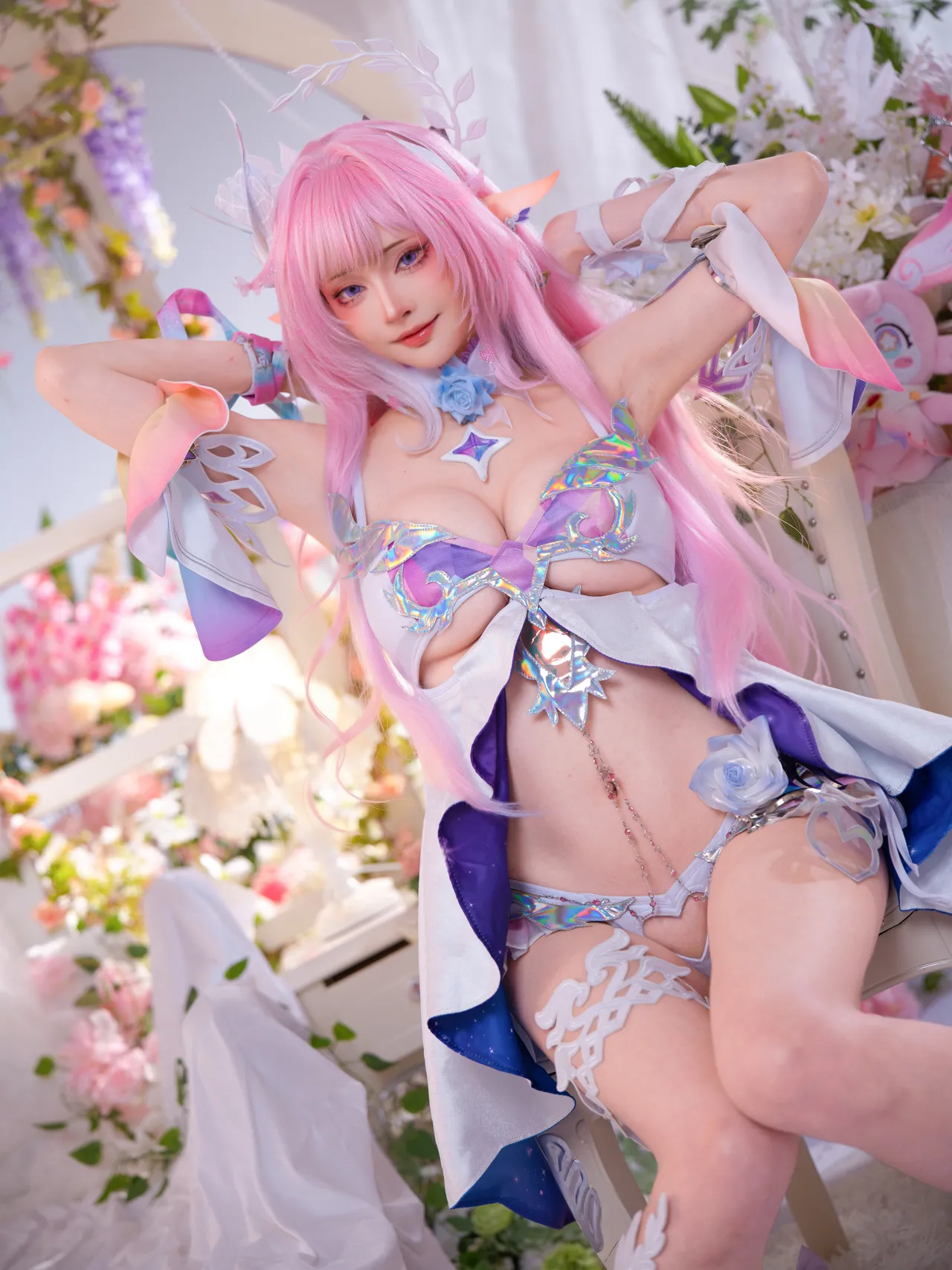 【EX Machi Cosplay】キュレネ 水着❤️Swimsuit Cyrene ❤️-erohere34.webp