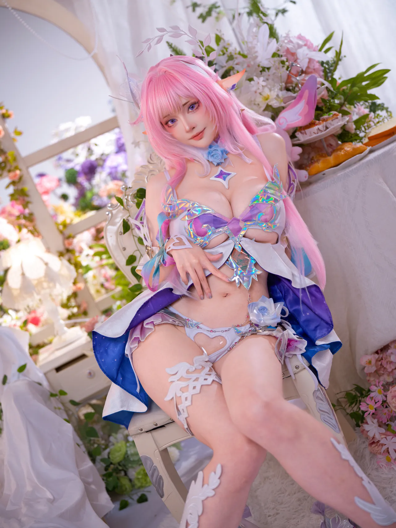 【EX Machi Cosplay】キュレネ 水着❤️Swimsuit Cyrene ❤️-erohere35.webp