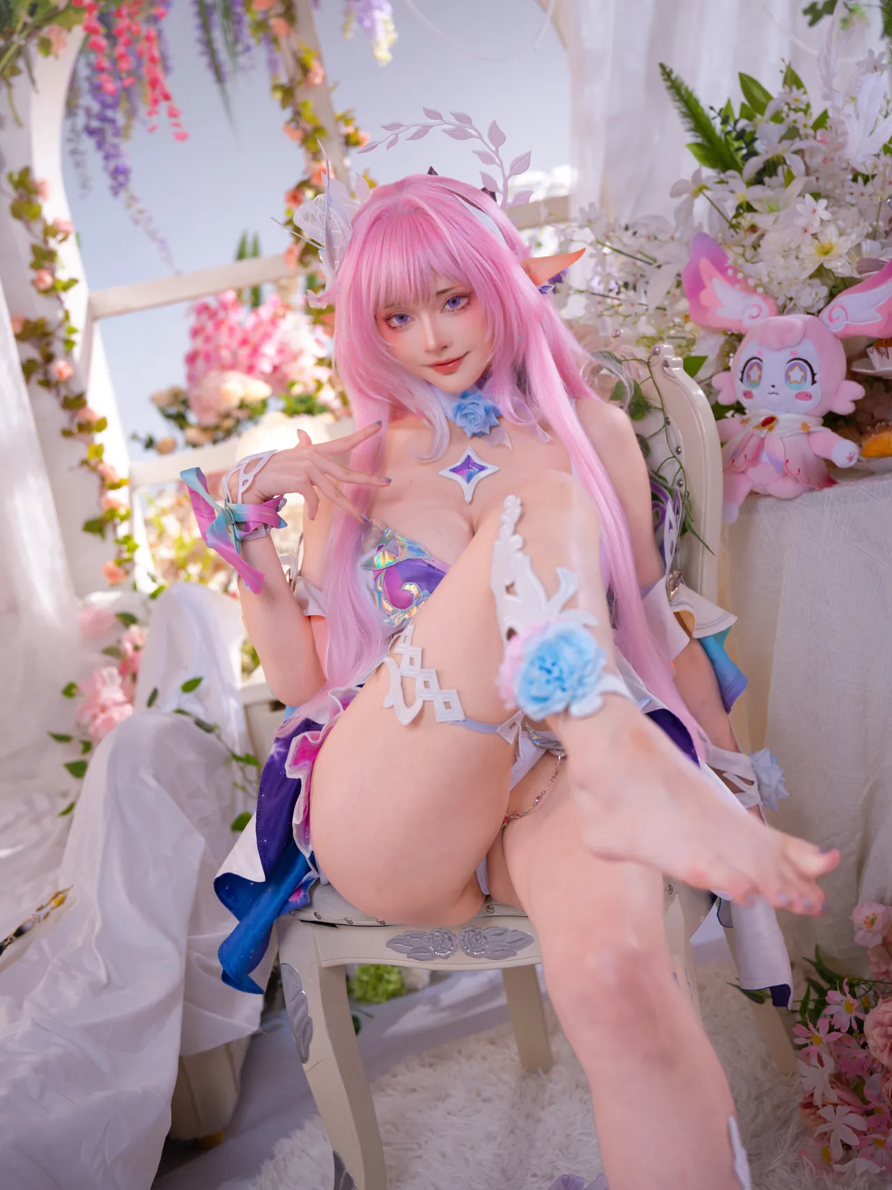 【EX Machi Cosplay】キュレネ 水着❤️Swimsuit Cyrene ❤️-erohere47.webp