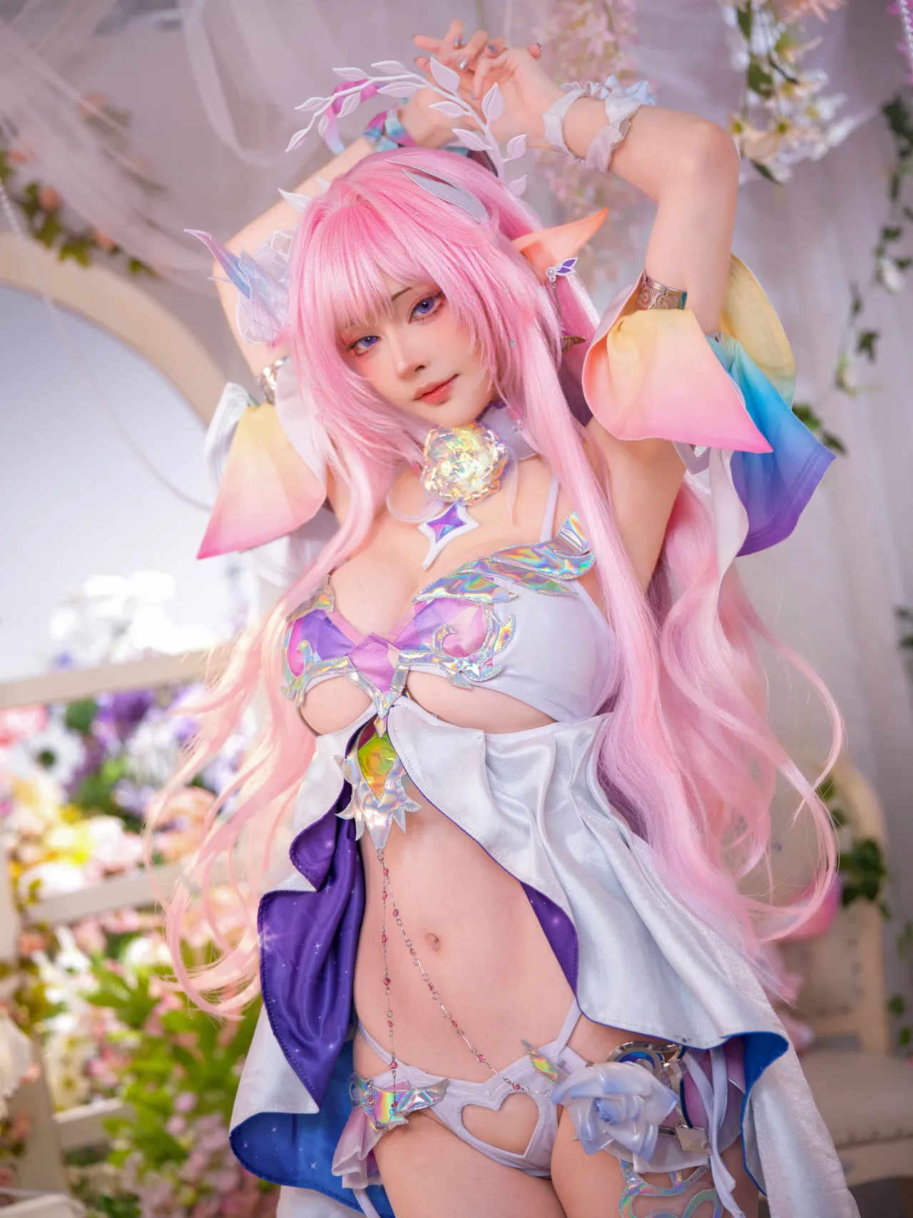 【EX Machi Cosplay】キュレネ 水着❤️Swimsuit Cyrene ❤️-erohere5.webp