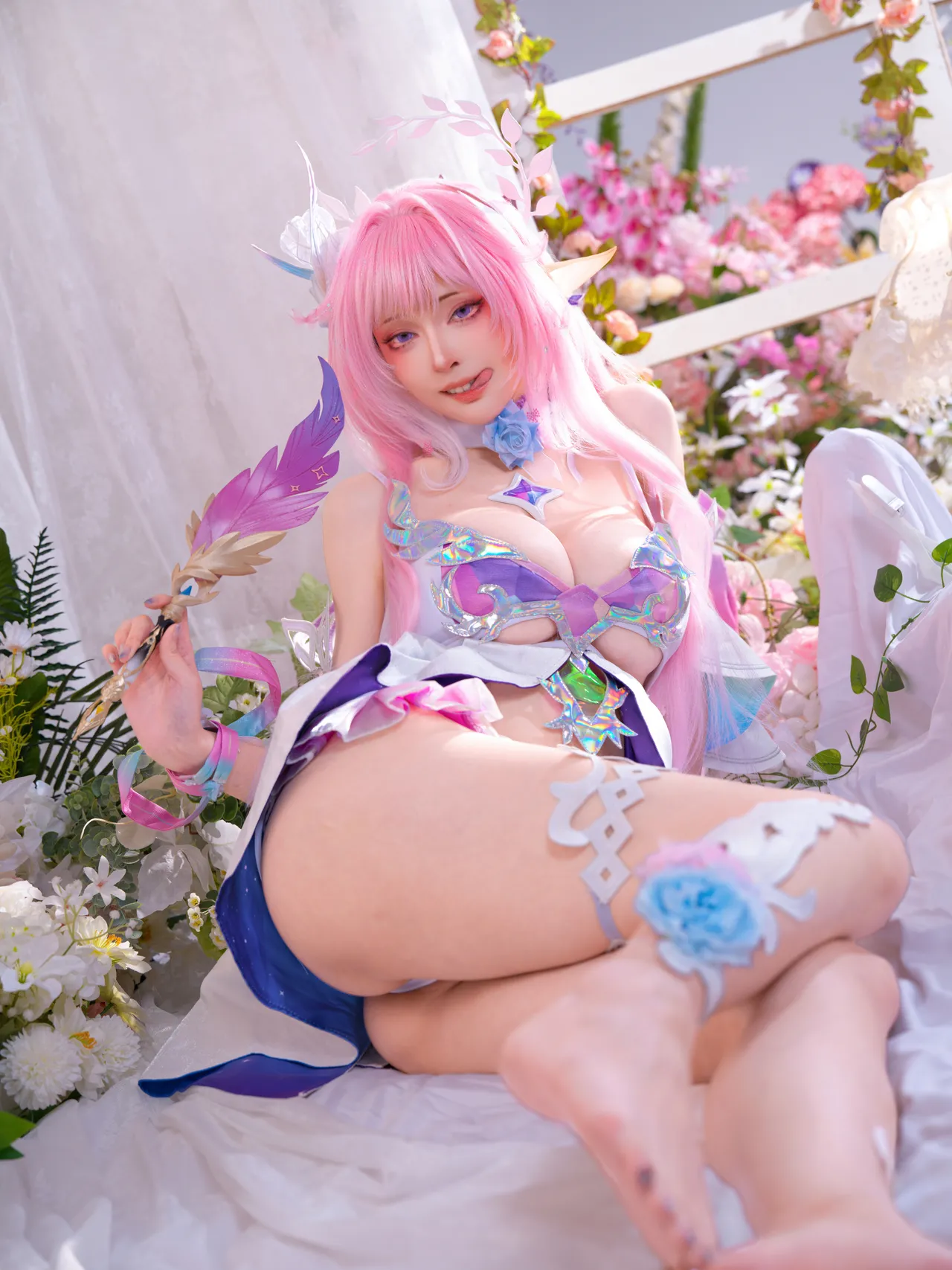 【EX Machi Cosplay】キュレネ 水着❤️Swimsuit Cyrene ❤️-erohere50.webp