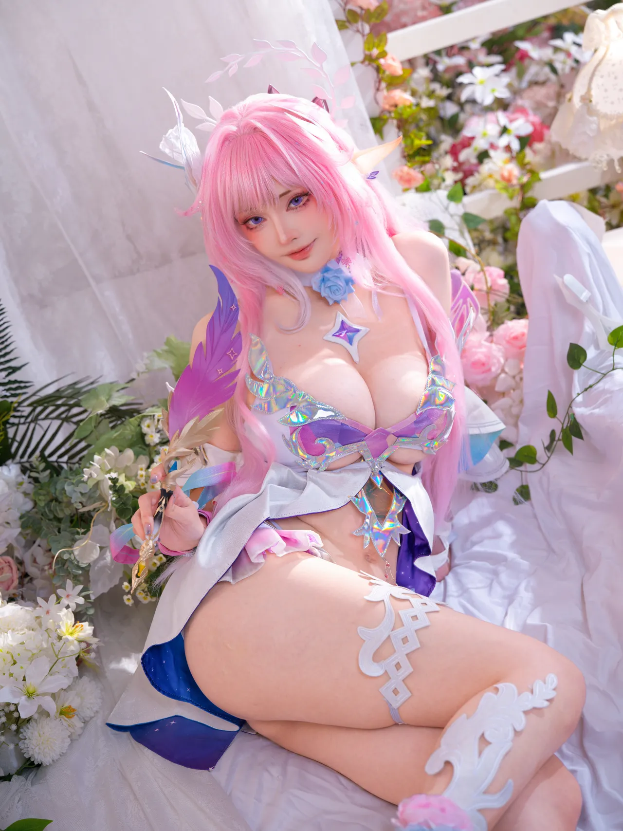 【EX Machi Cosplay】キュレネ 水着❤️Swimsuit Cyrene ❤️-erohere51.webp