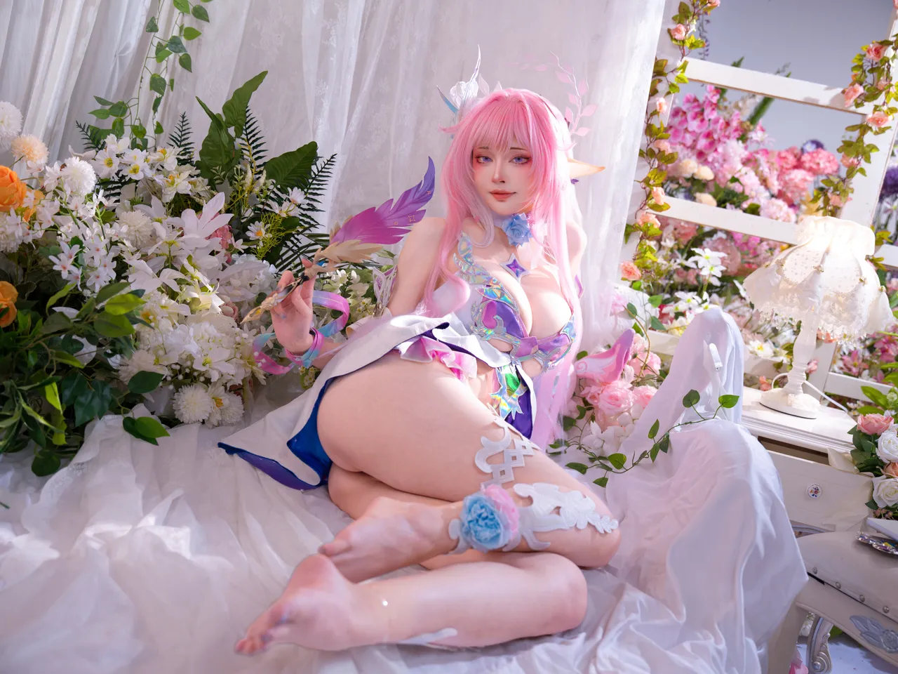 【EX Machi Cosplay】キュレネ 水着❤️Swimsuit Cyrene ❤️-erohere52.webp