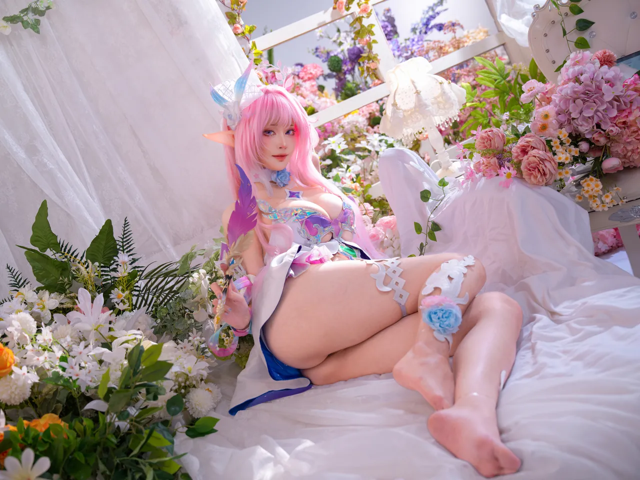 【EX Machi Cosplay】キュレネ 水着❤️Swimsuit Cyrene ❤️-erohere53.webp
