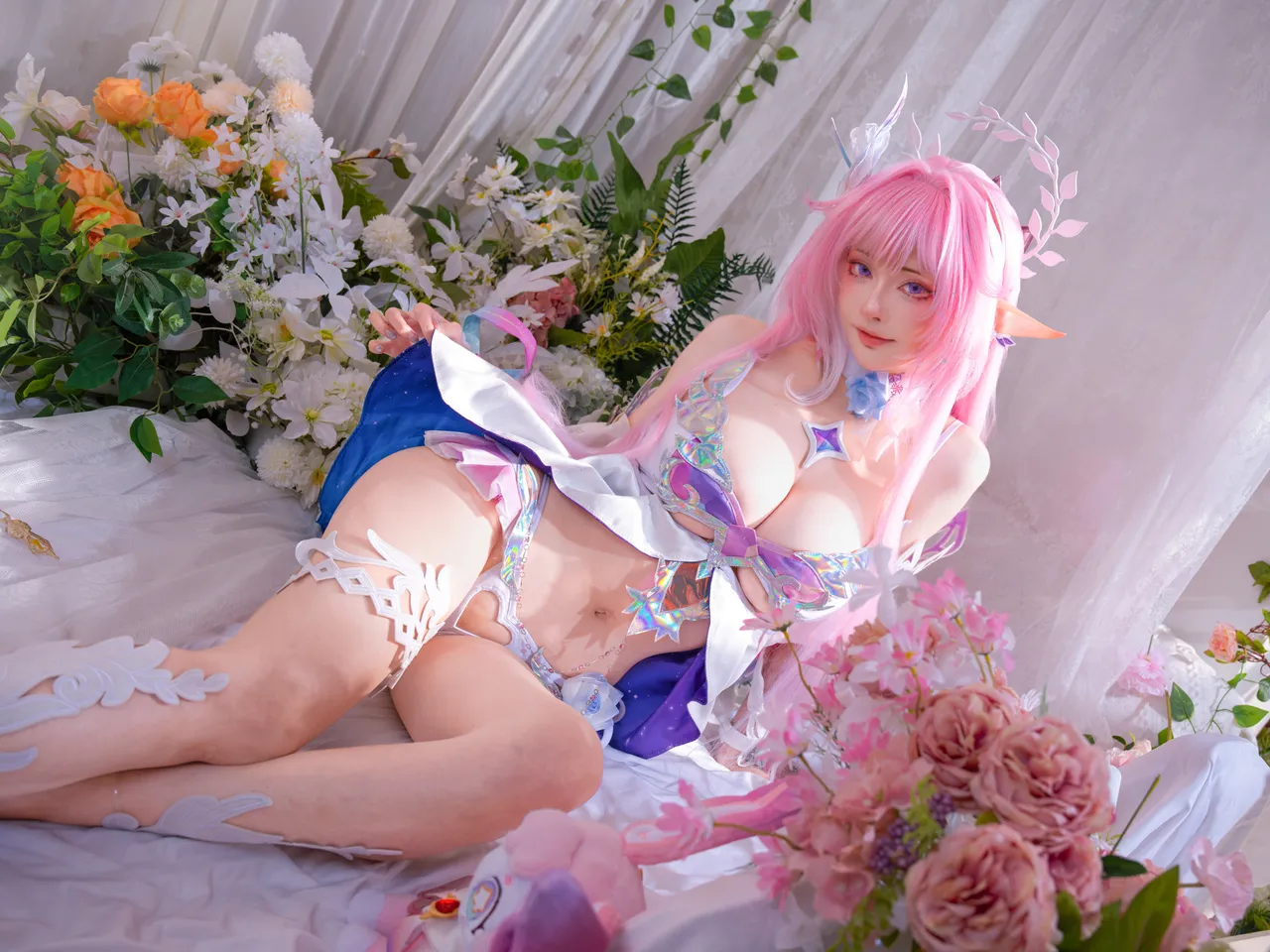 【EX Machi Cosplay】キュレネ 水着❤️Swimsuit Cyrene ❤️-erohere54.webp