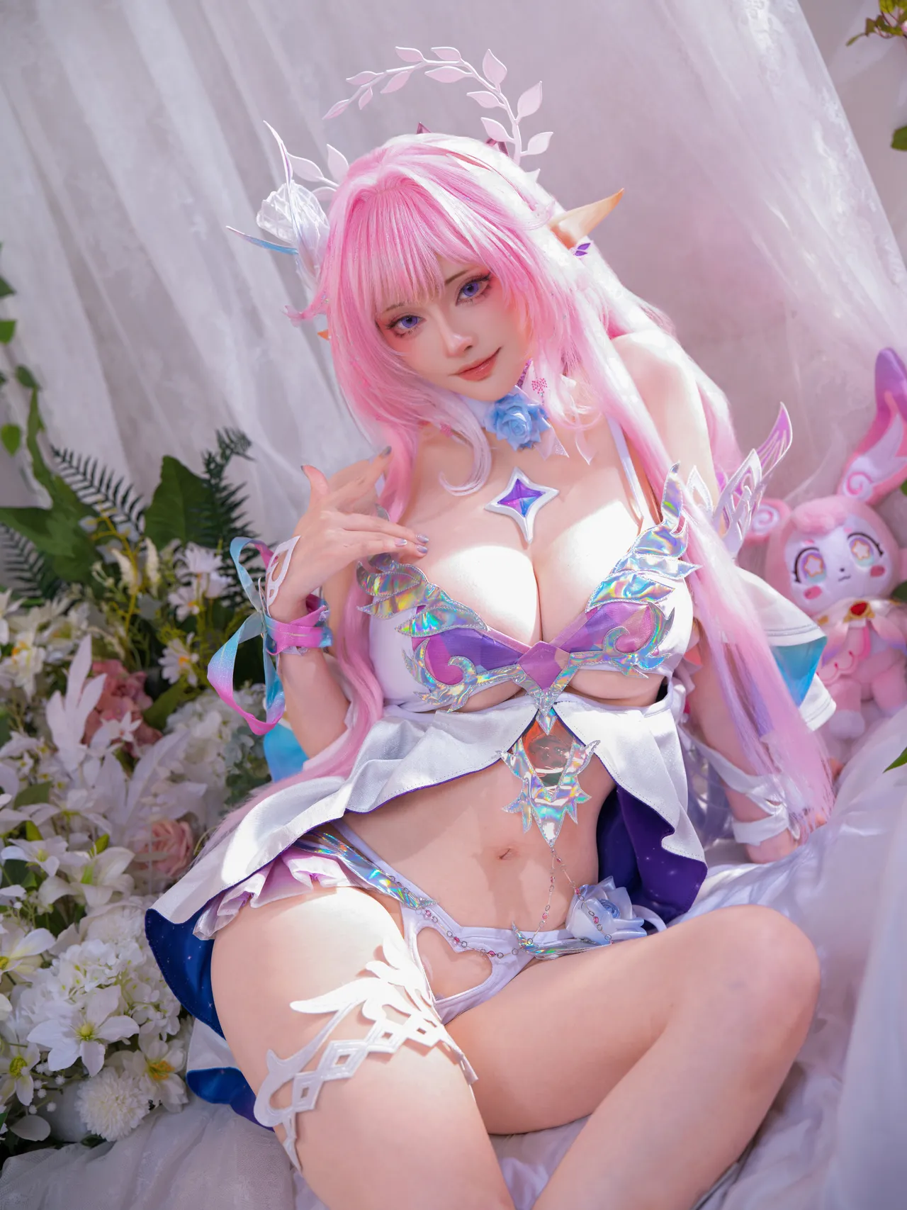 【EX Machi Cosplay】キュレネ 水着❤️Swimsuit Cyrene ❤️-erohere56.webp