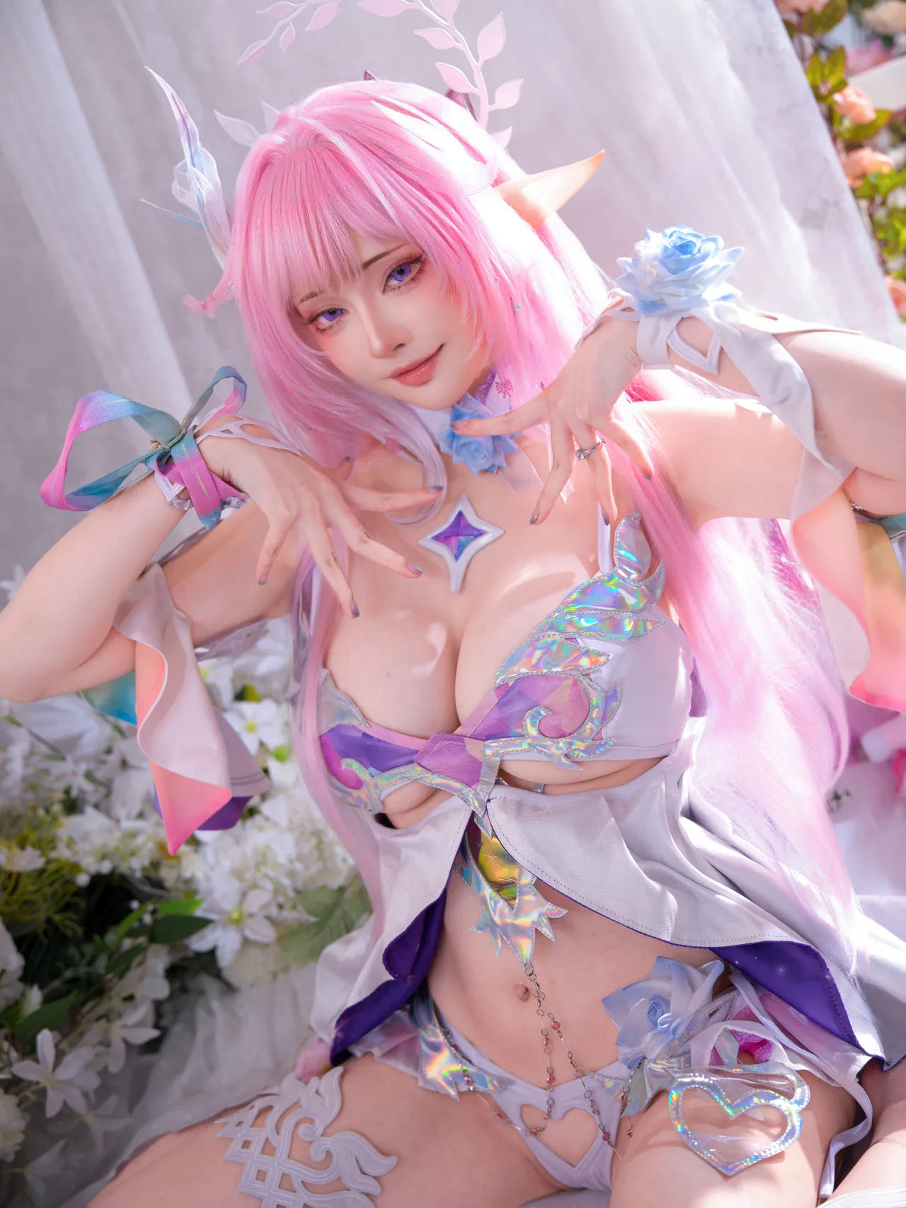 【EX Machi Cosplay】キュレネ 水着❤️Swimsuit Cyrene ❤️-erohere68.webp