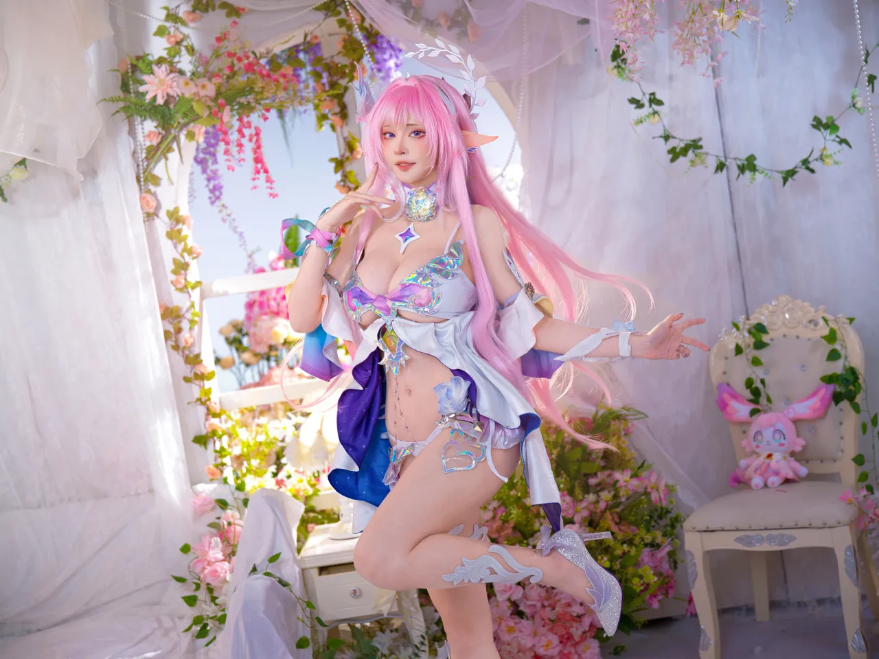 【EX Machi Cosplay】キュレネ 水着❤️Swimsuit Cyrene ❤️-erohere8.webp
