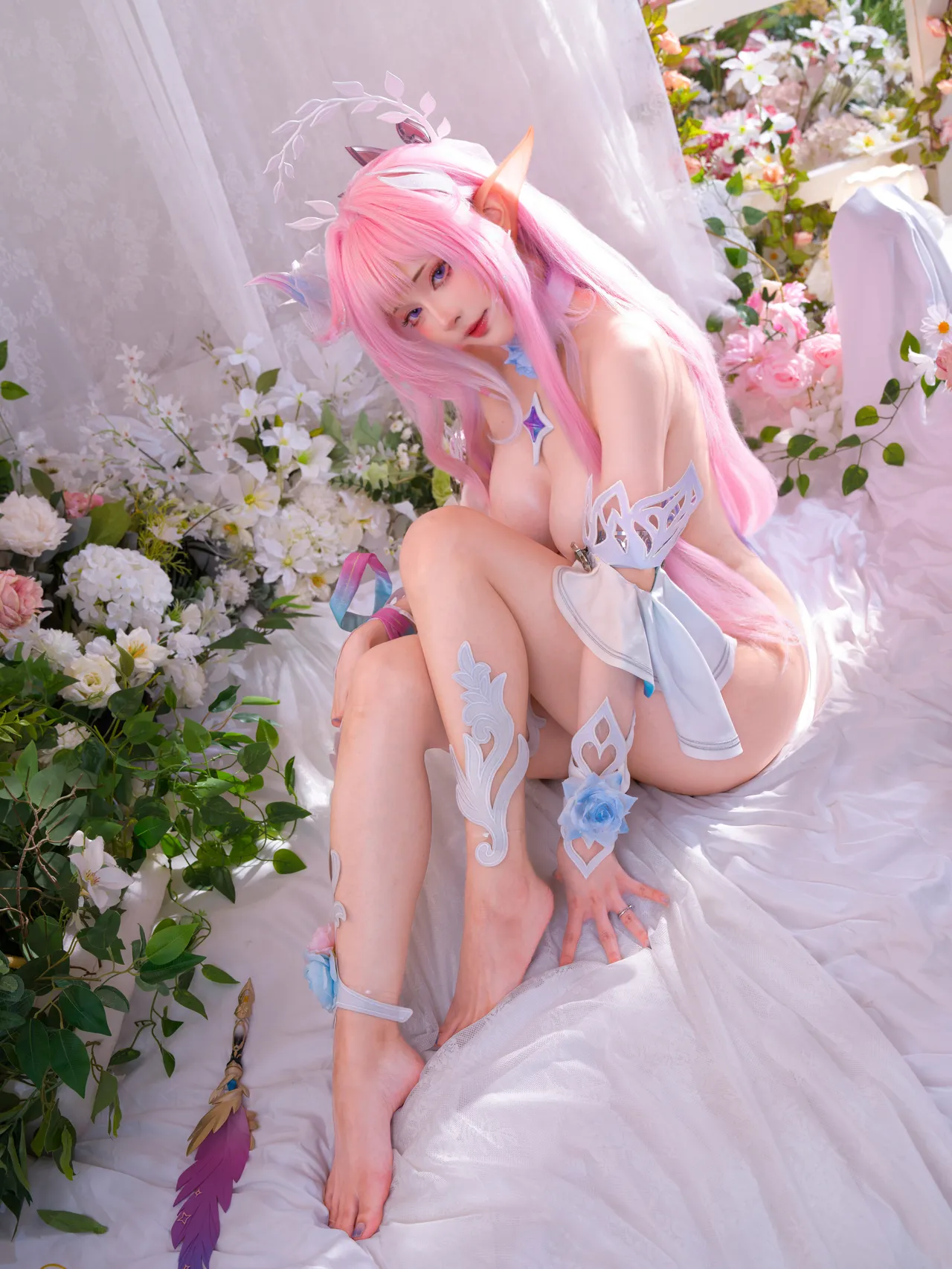 【EX Machi Cosplay】キュレネ 水着❤️Swimsuit Cyrene ❤️-erohere89.webp